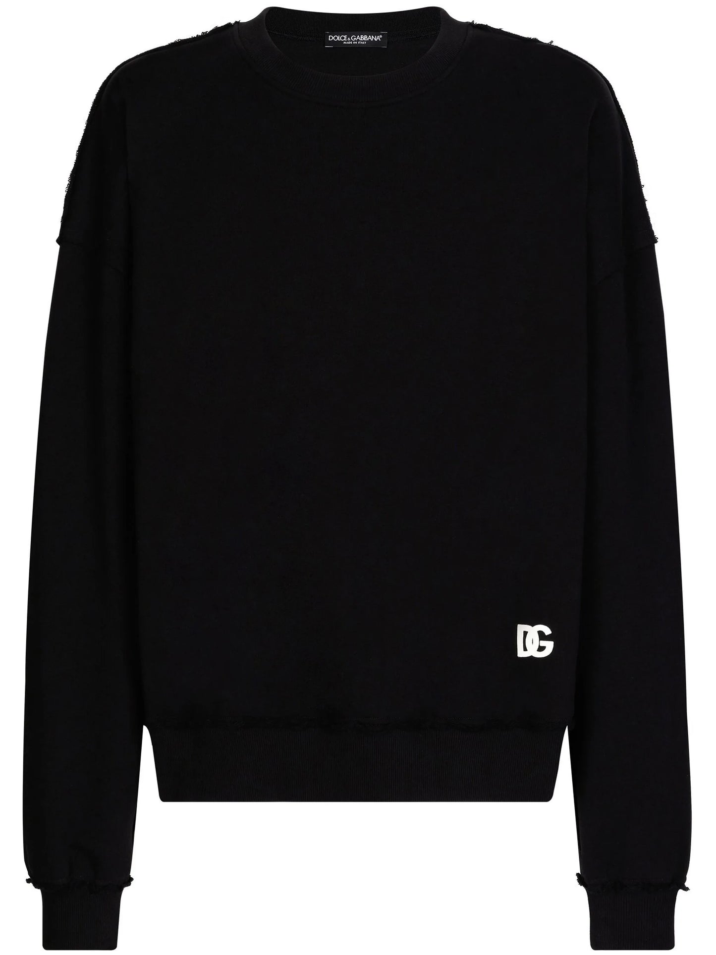 logo-print cotton sweatshirt