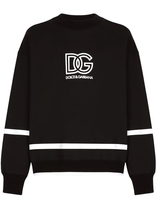 logo-print cotton sweatshirt