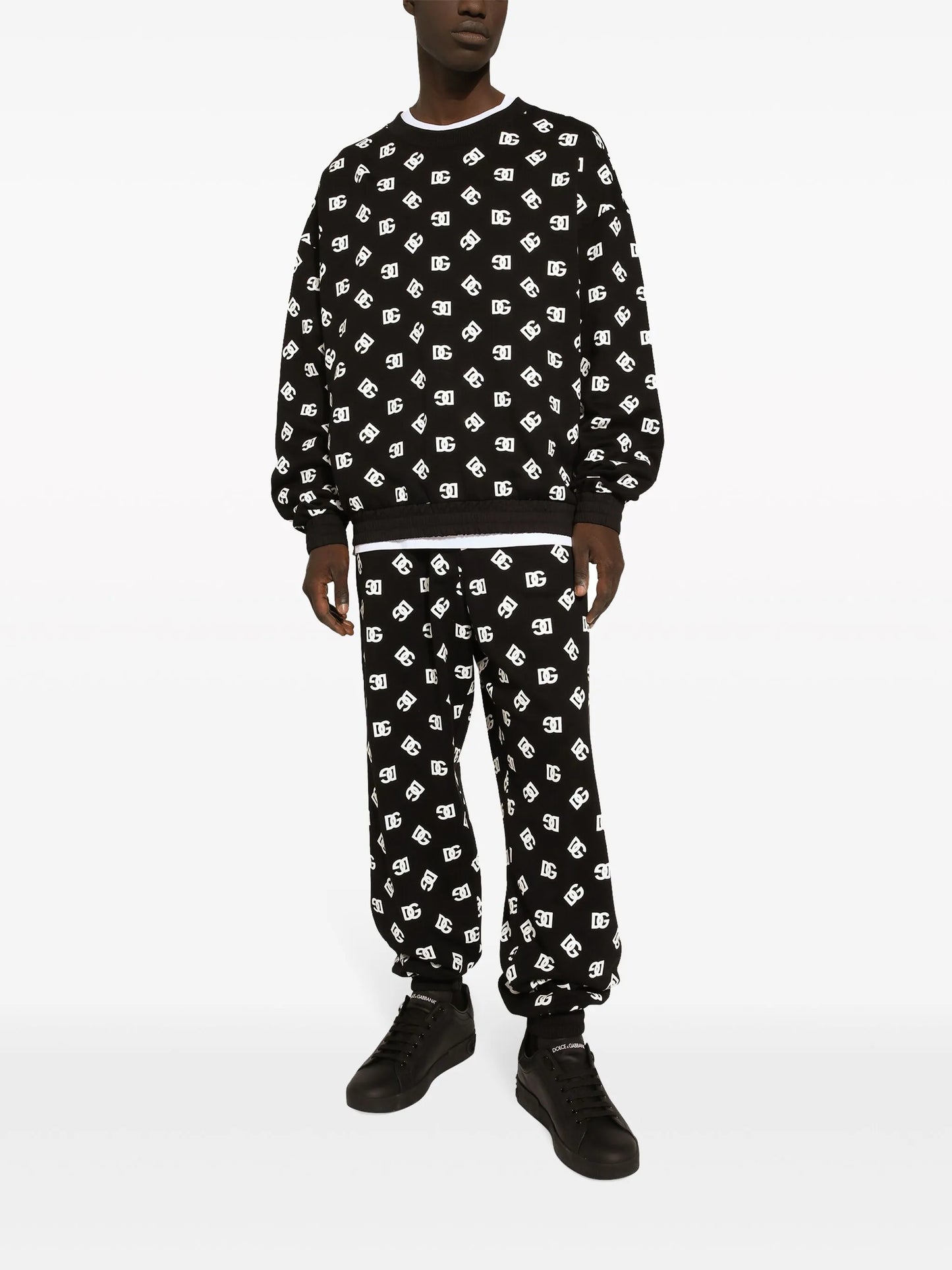 logo-print cotton-blend sweatshirt