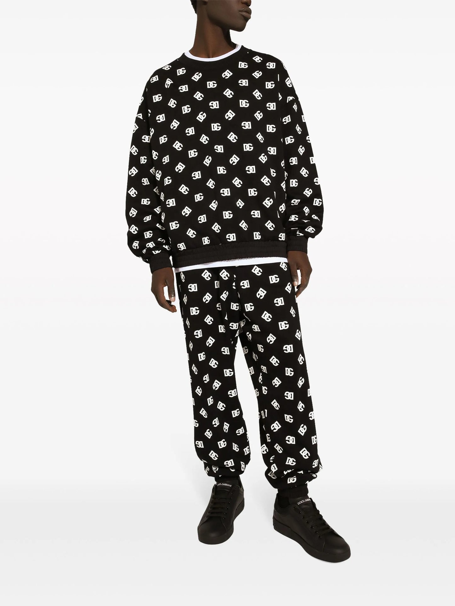 logo-print cotton-blend sweatshirt