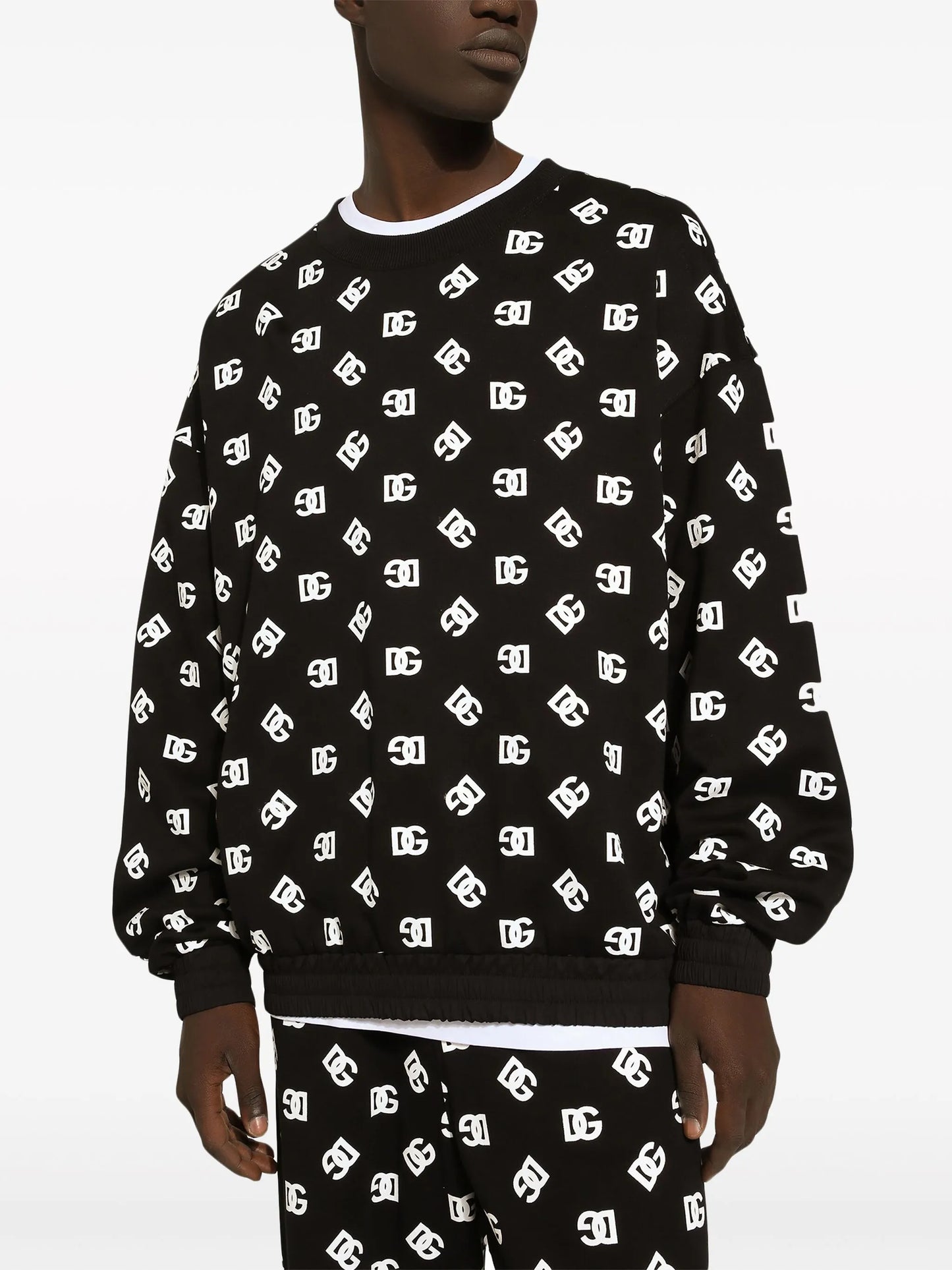 logo-print cotton-blend sweatshirt