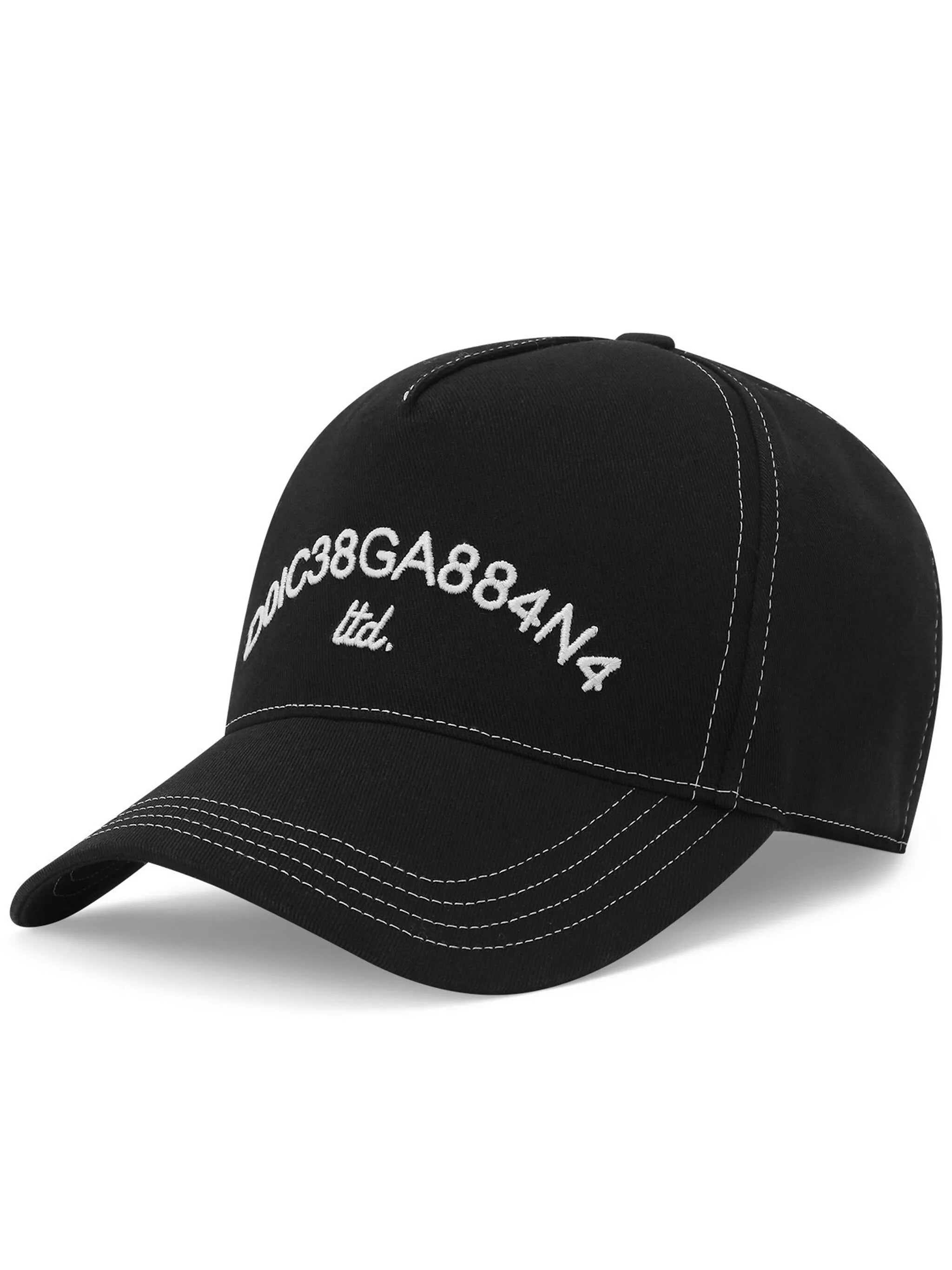 logo-embroidered baseball cap