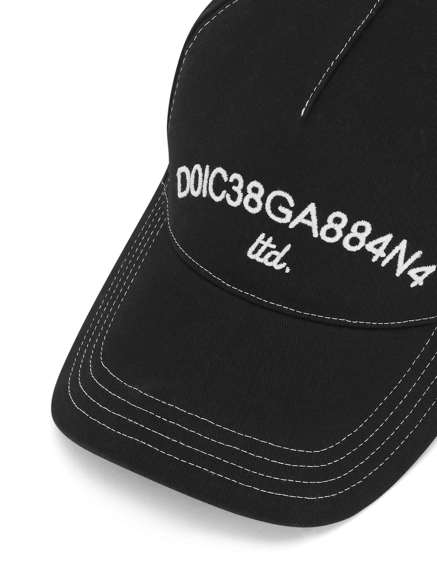 logo-embroidered baseball cap