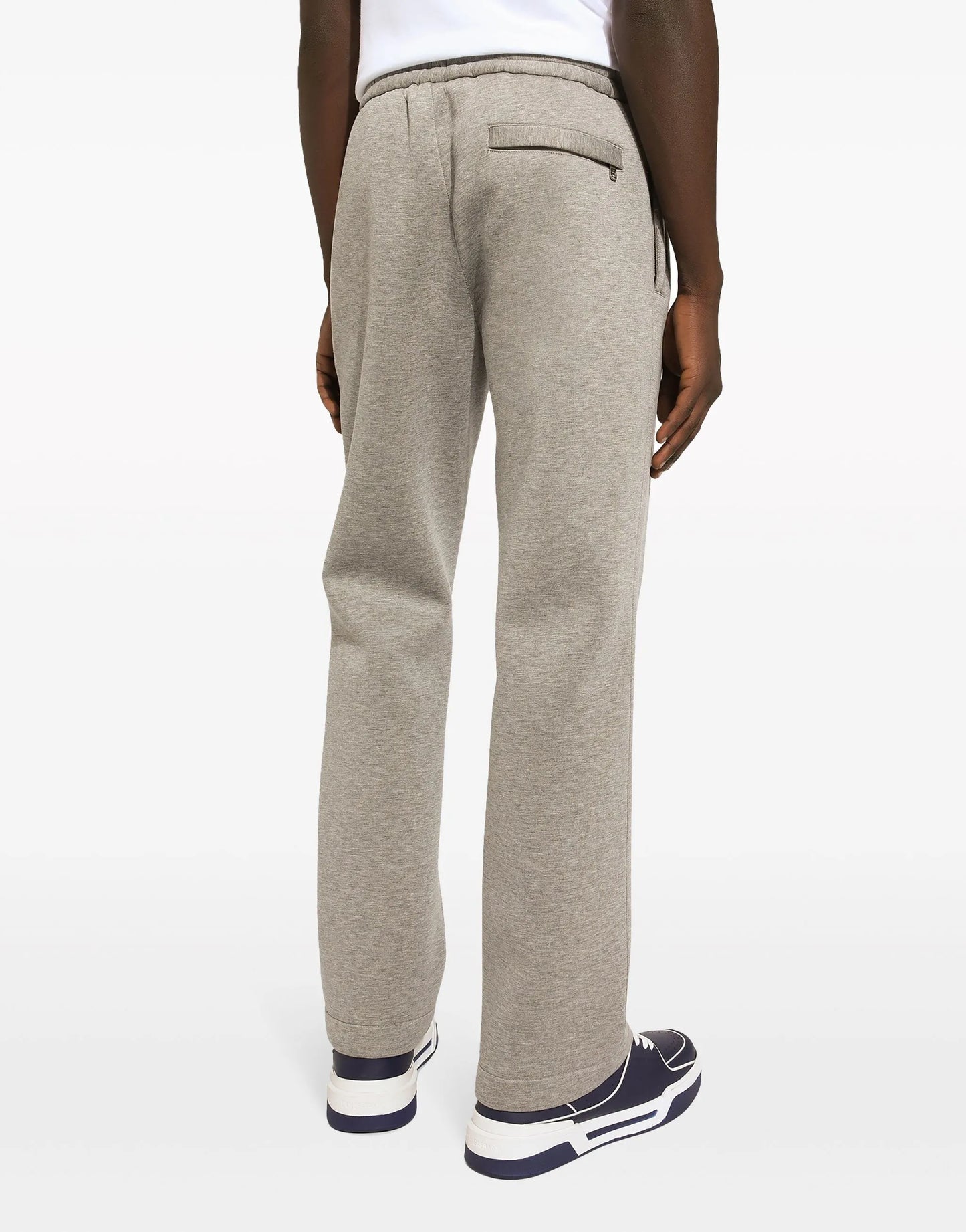 logo-plaque track pants