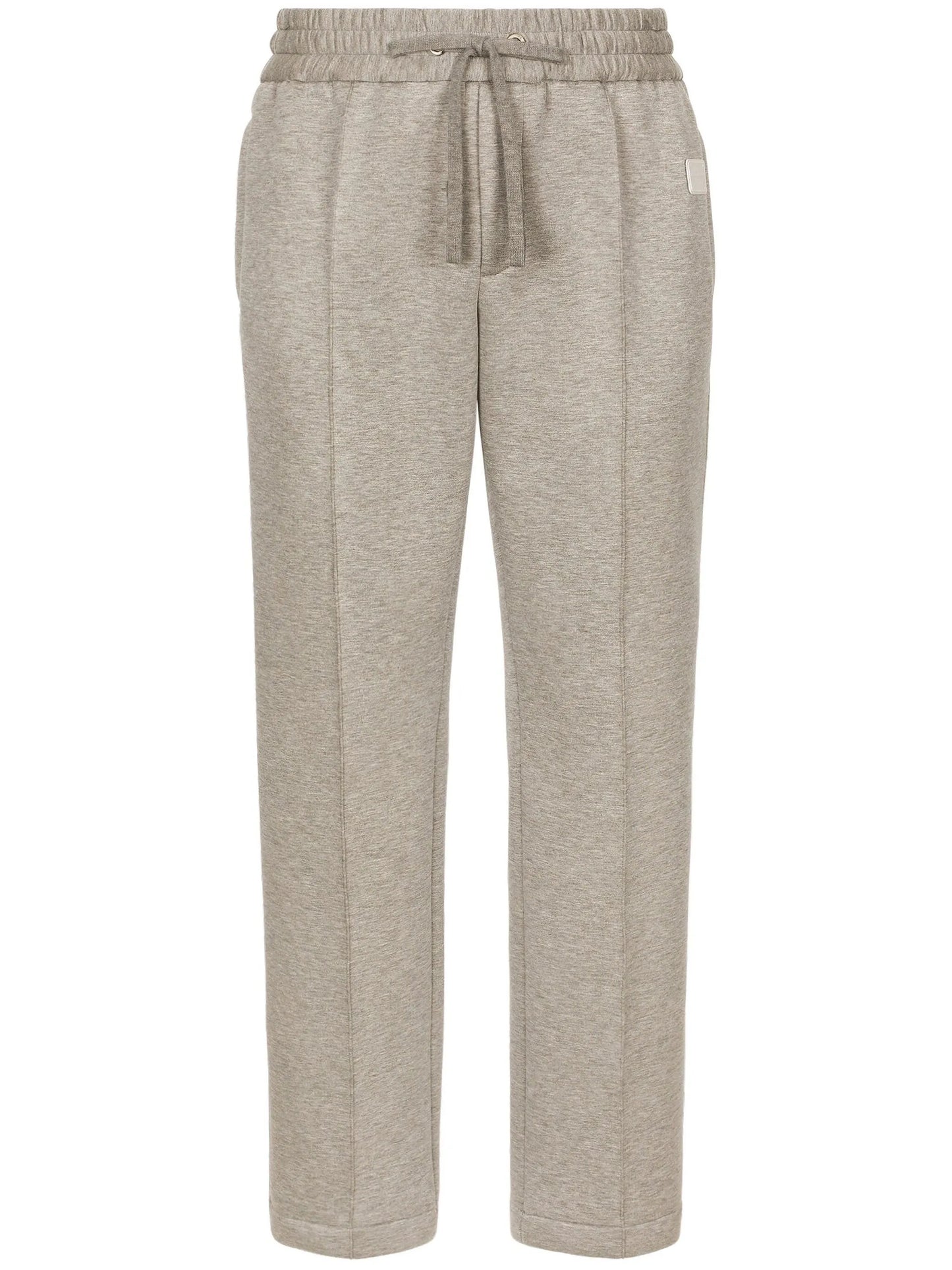 logo-plaque track pants