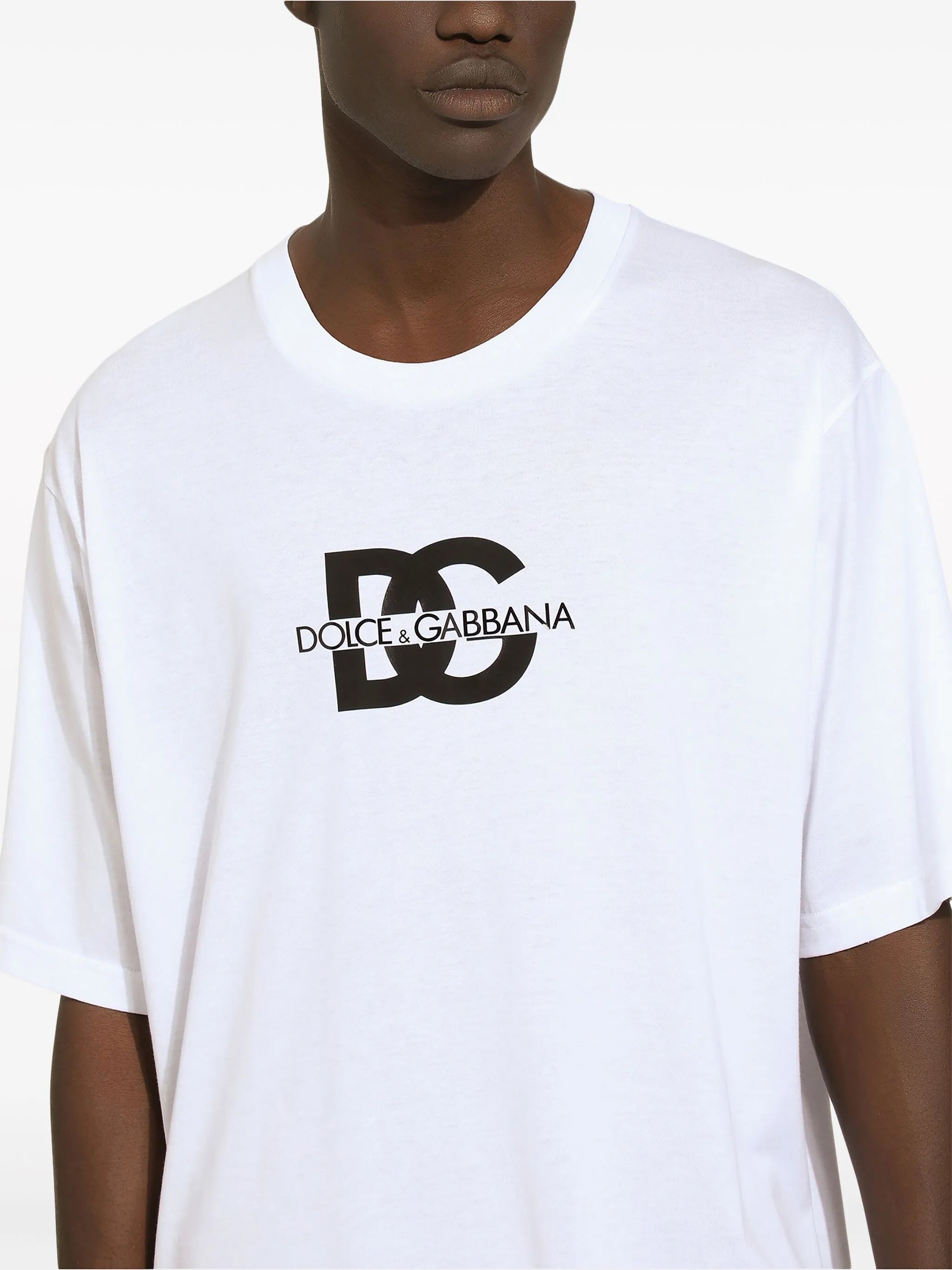 logo-print cotton T-shirt