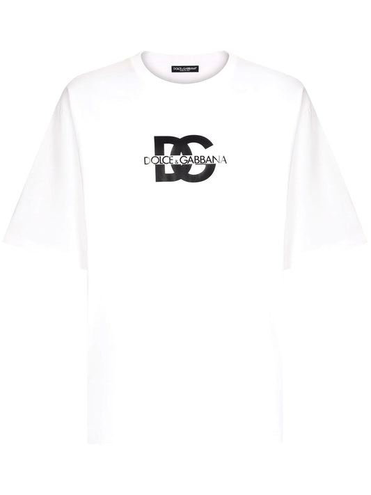 logo-print cotton T-shirt