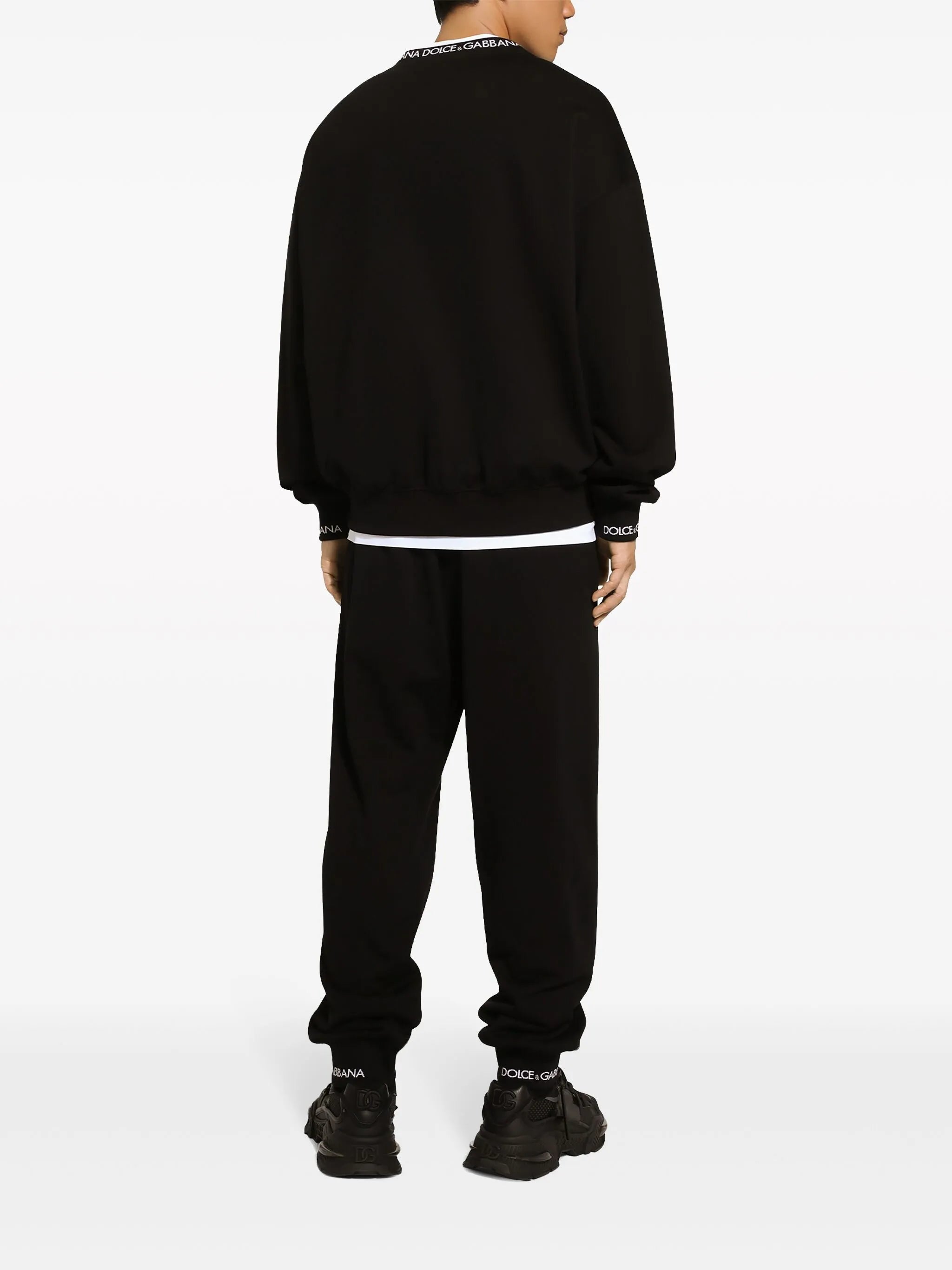 logo-print cotton-blend sweatshirt