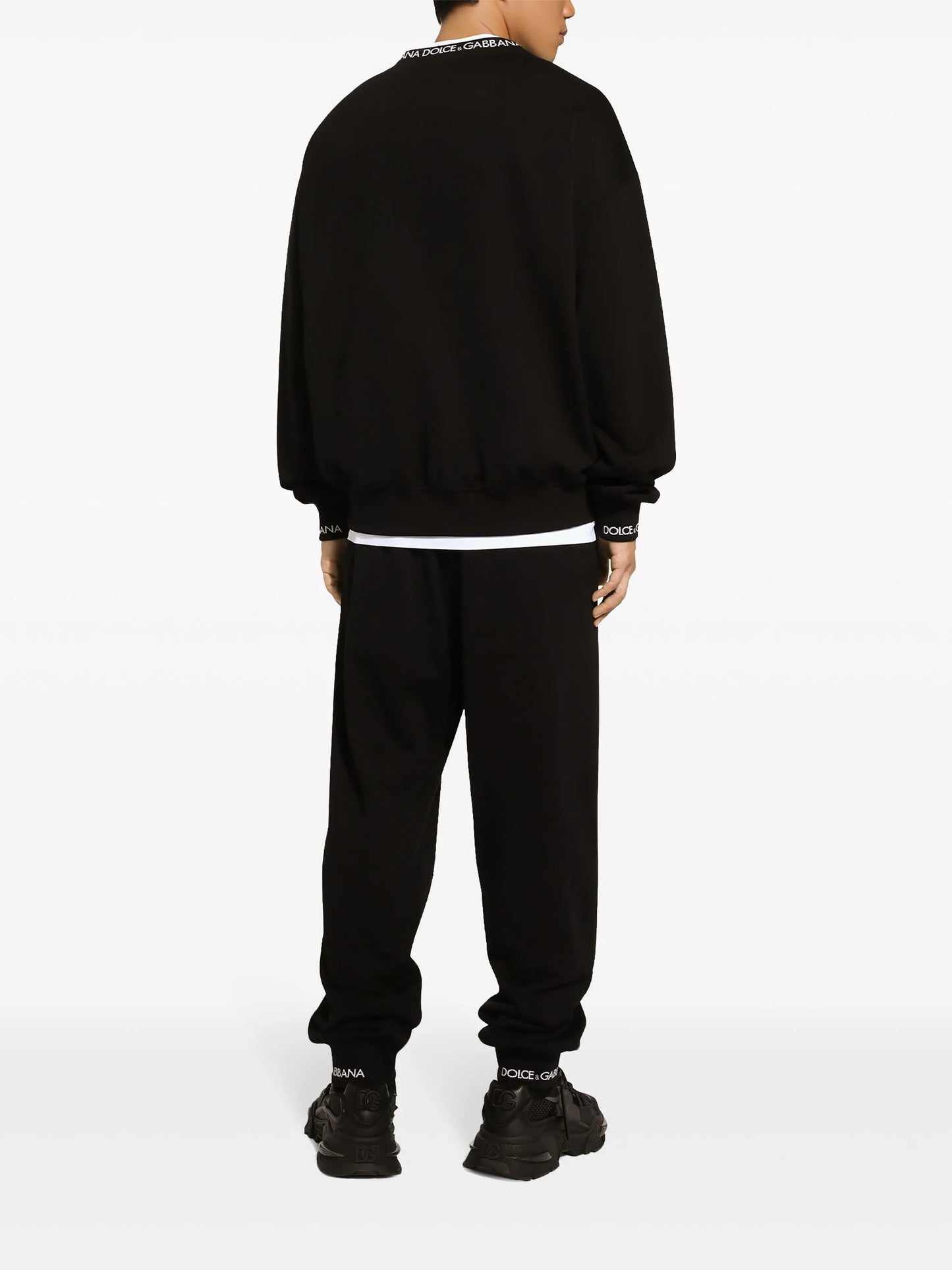 logo-print cotton-blend sweatshirt