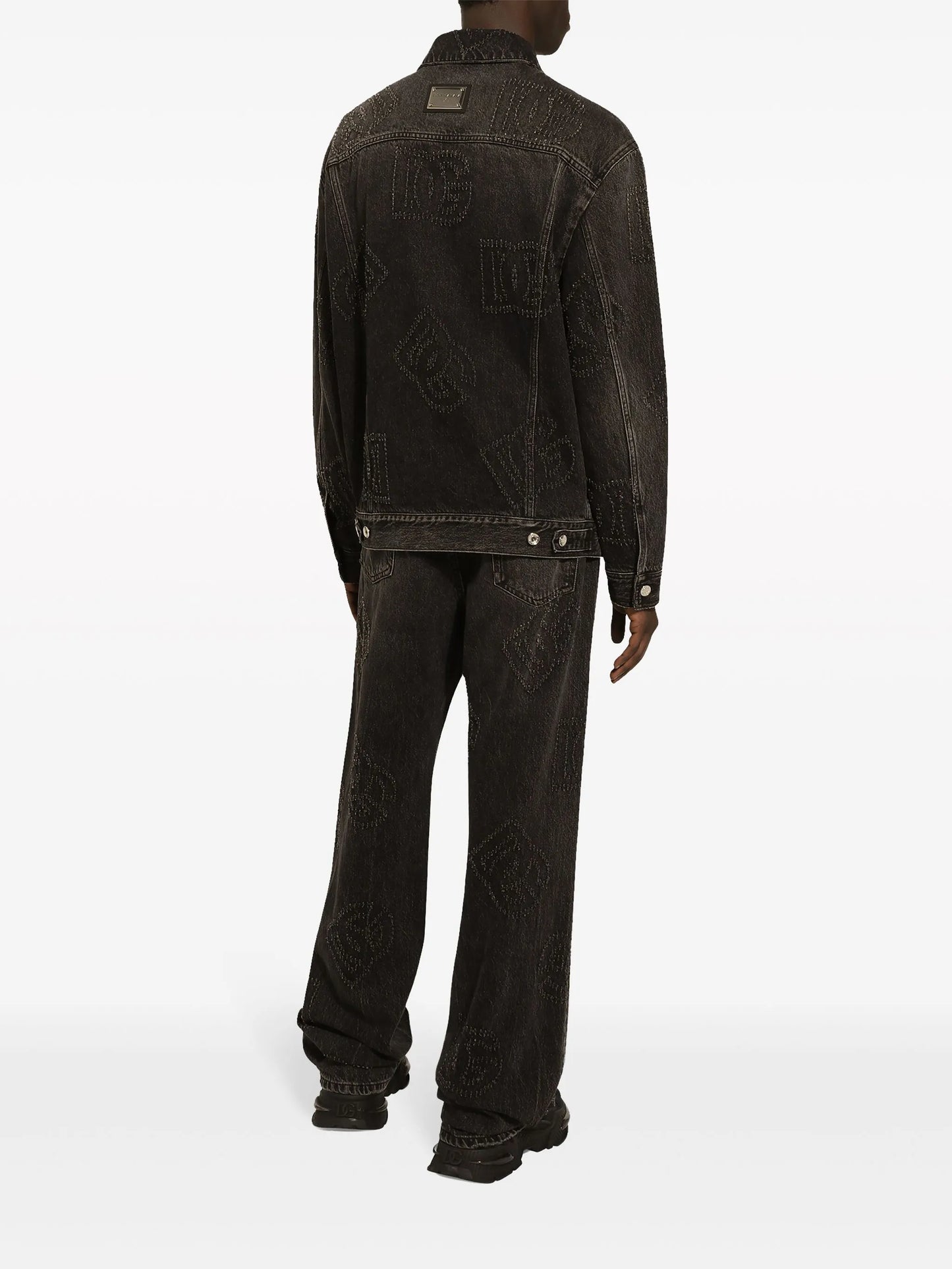 D&G embroidered denim jacket