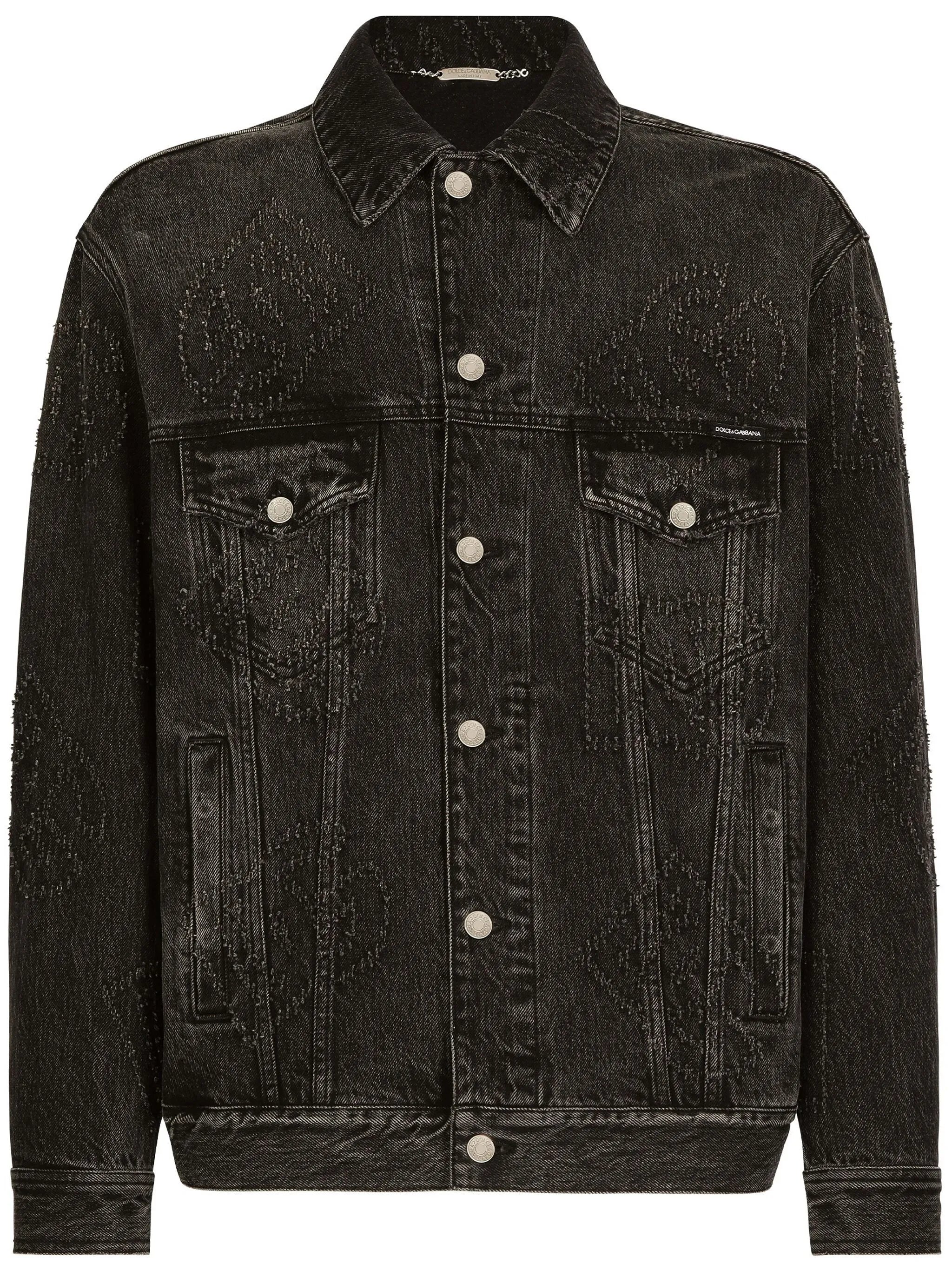 D&G embroidered denim jacket