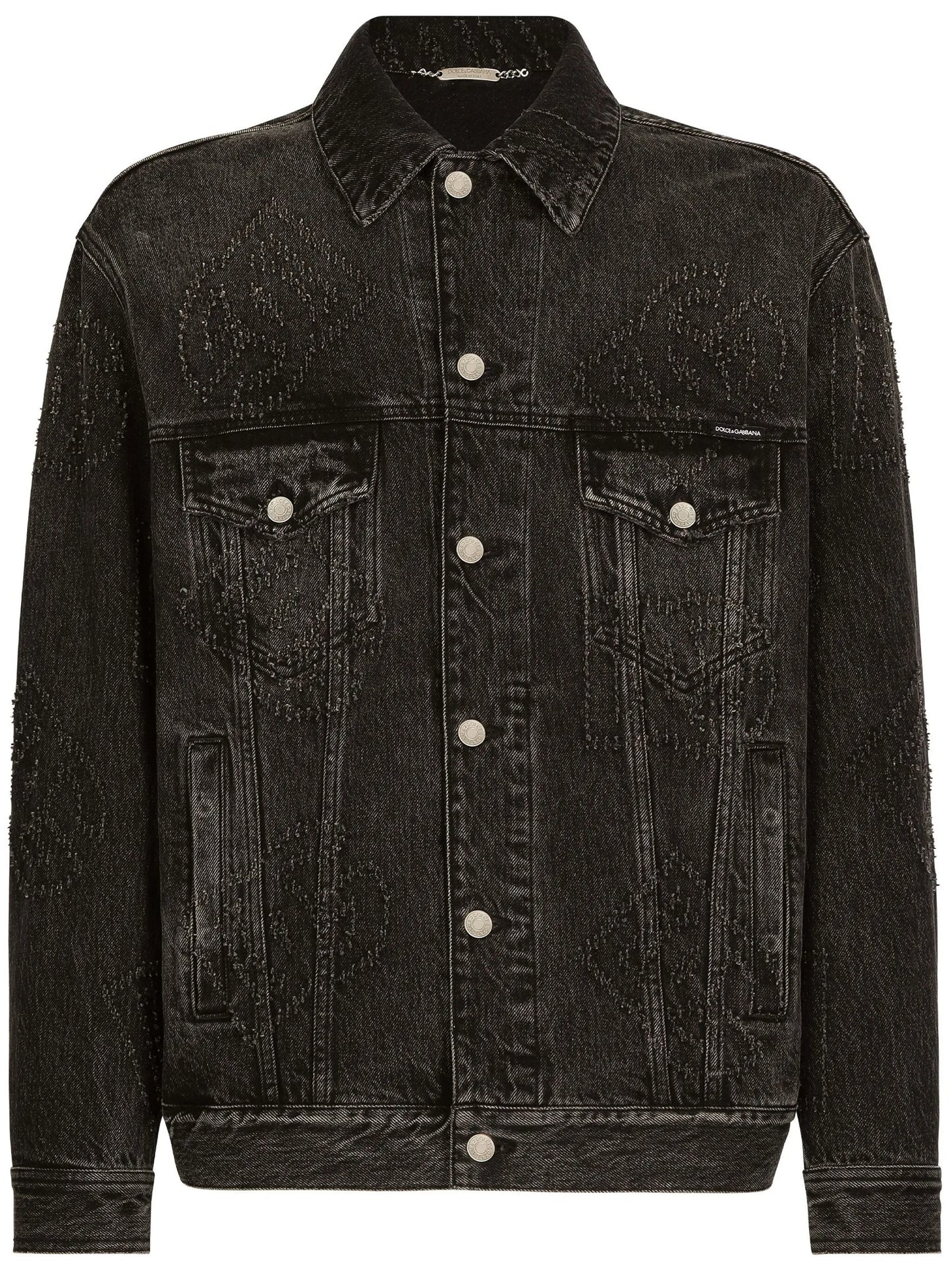 D&G embroidered denim jacket