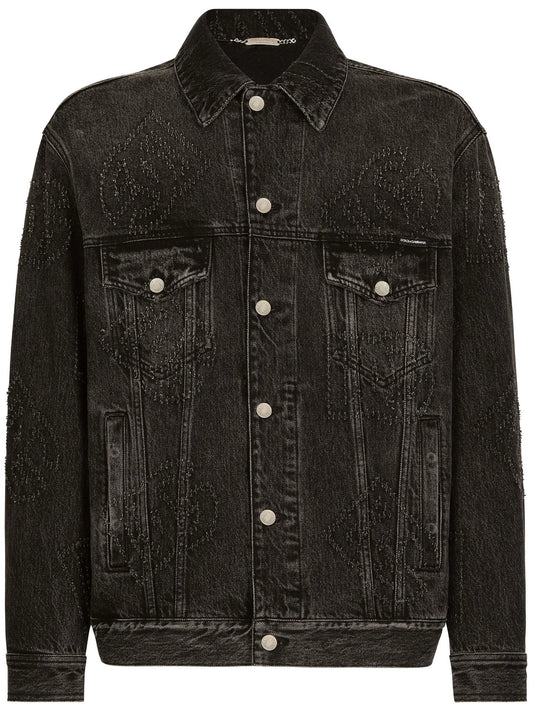 D&G embroidered denim jacket
