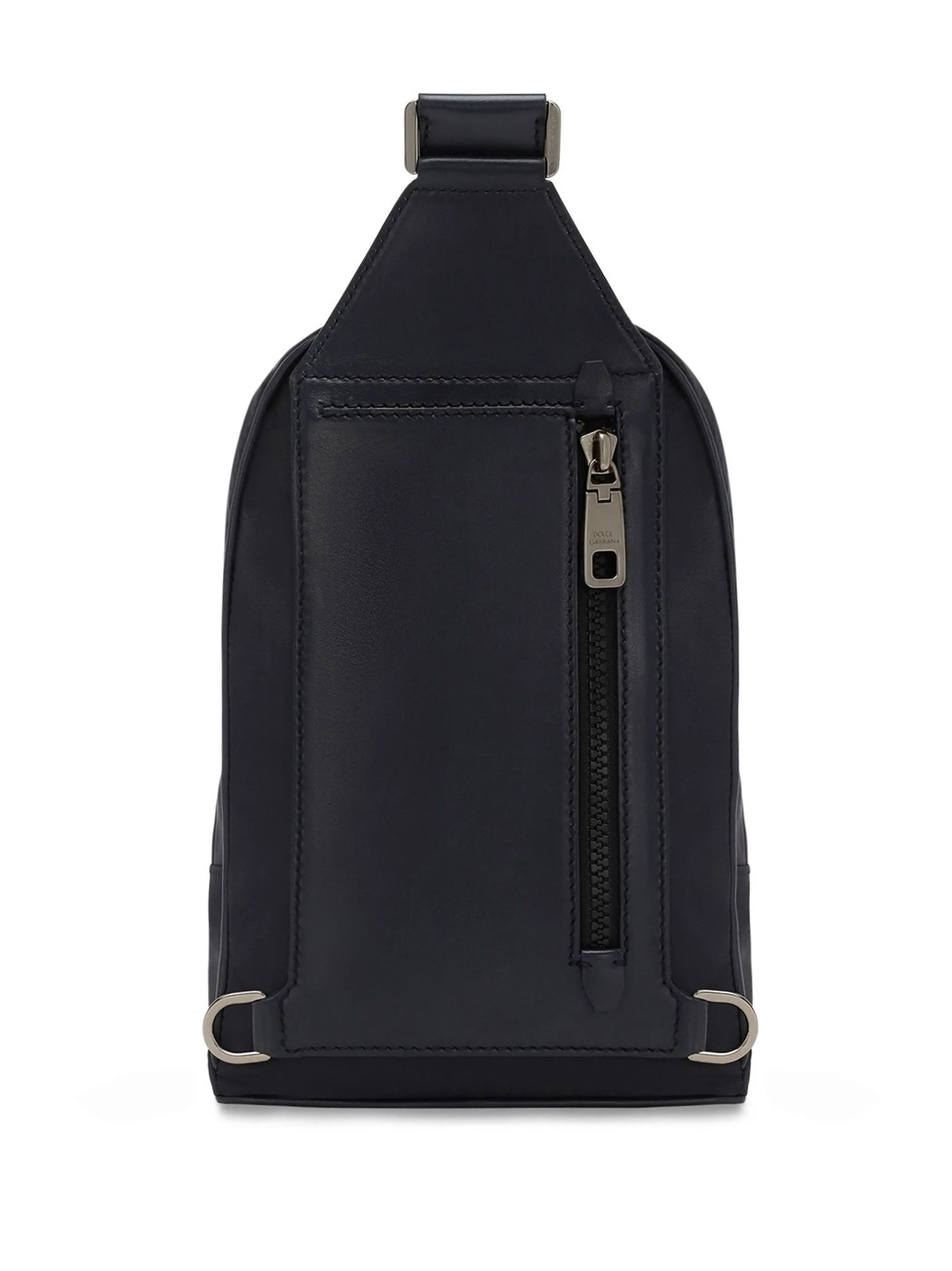 logo-lettering cross body backpack
