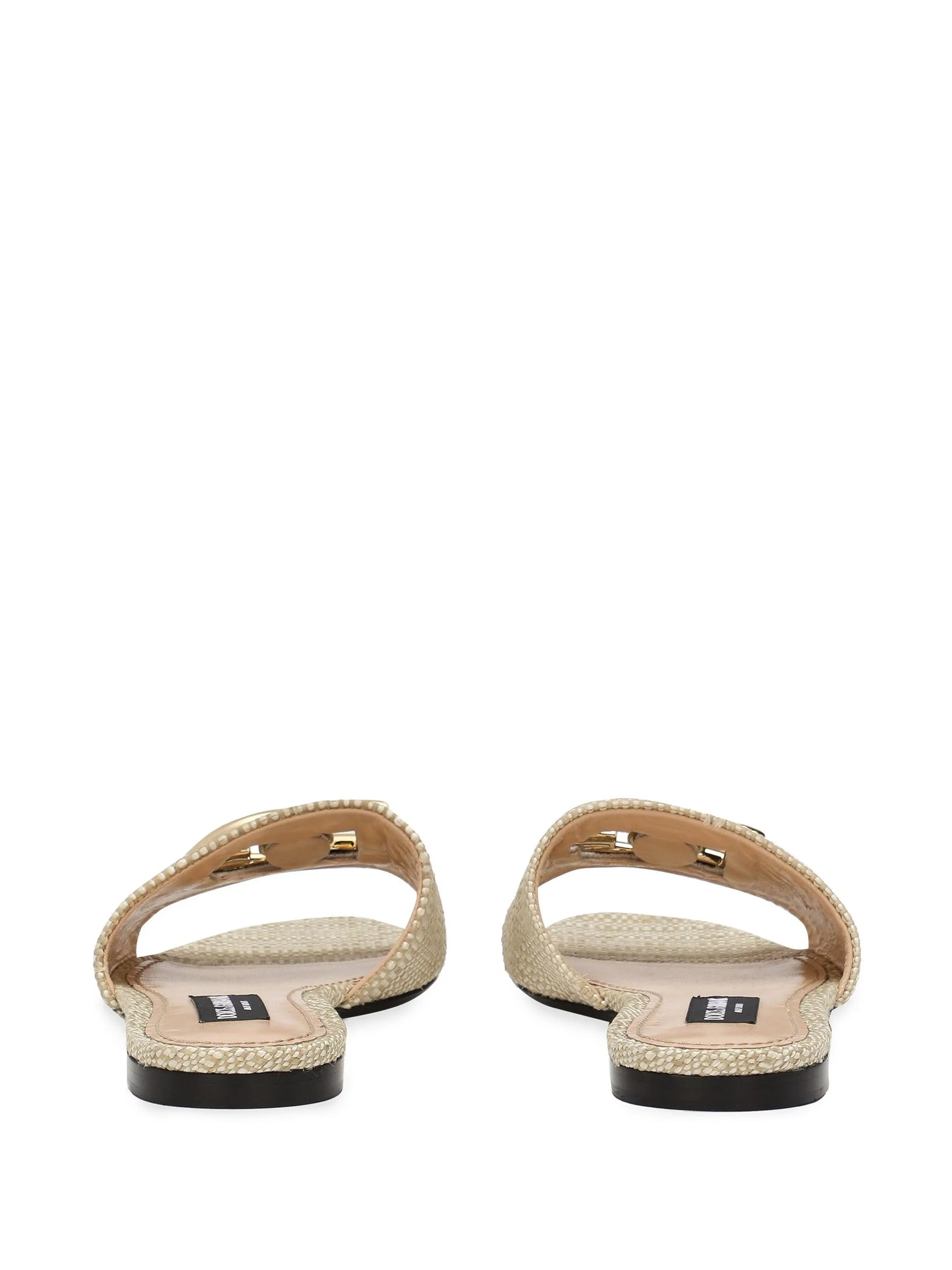 DG-logo raffia slides