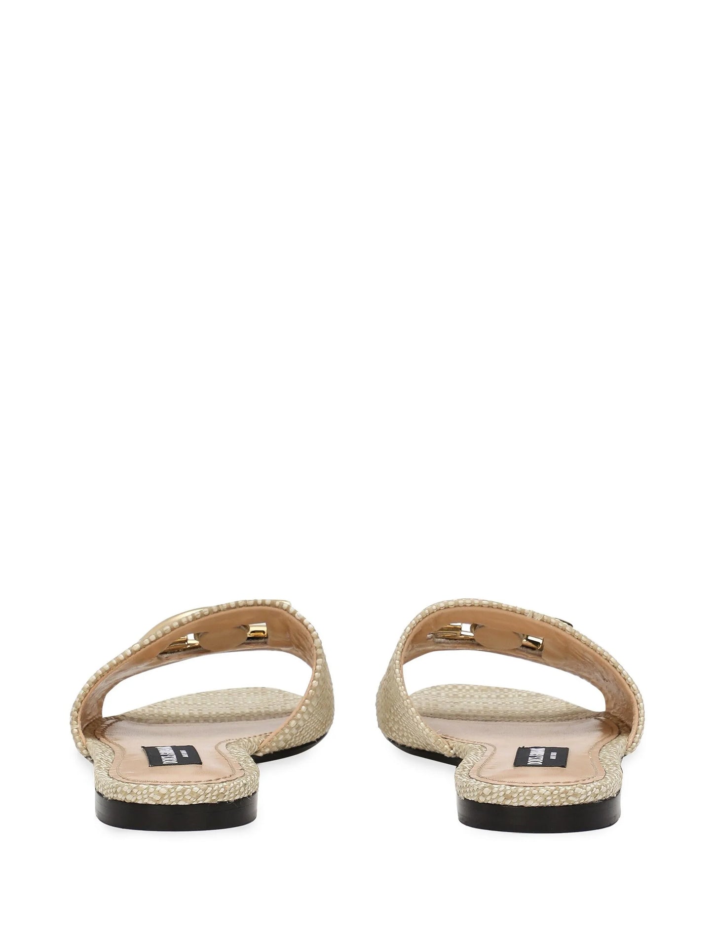DG-logo raffia slides