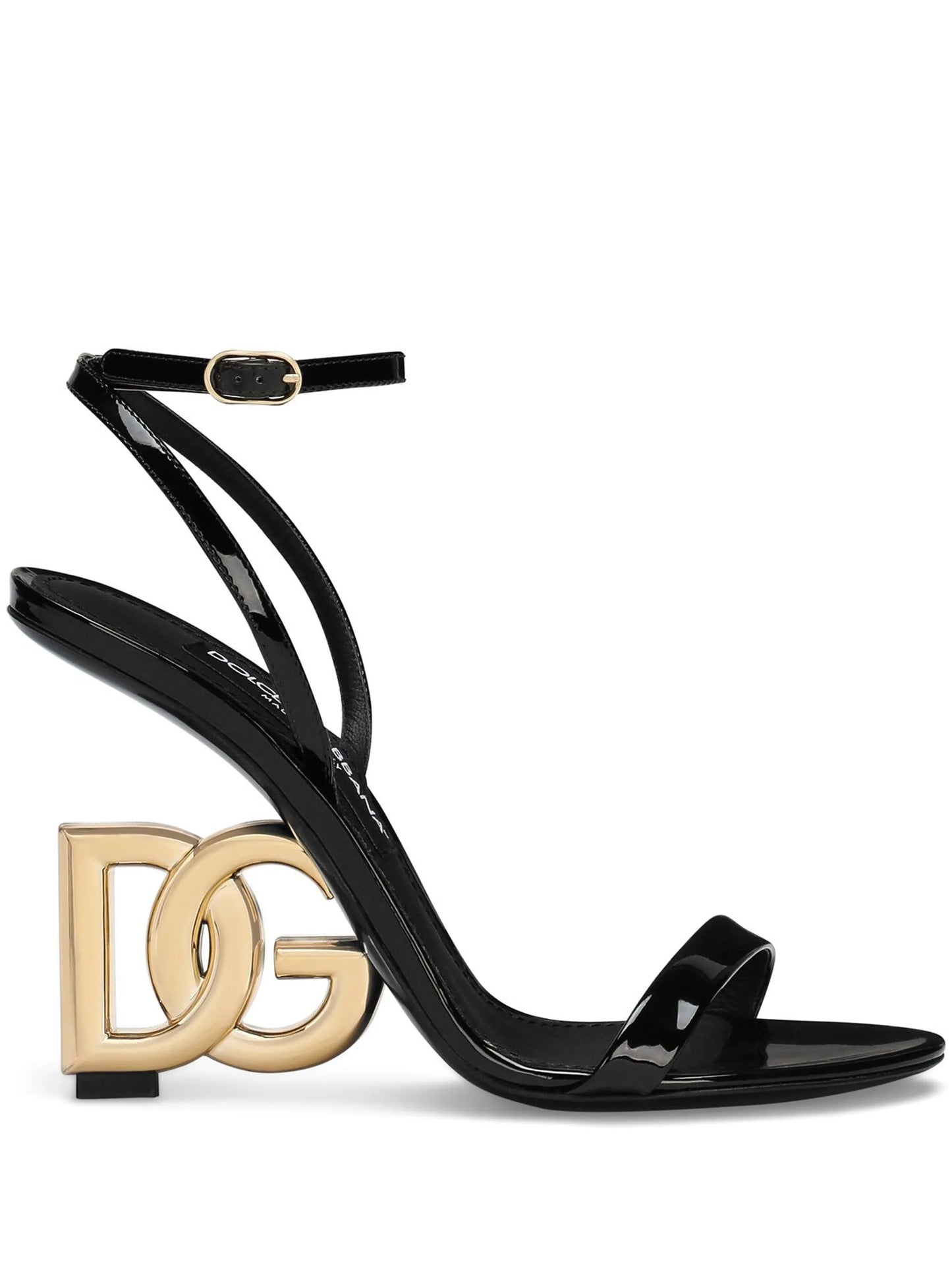 3.5 patent-leather sandals