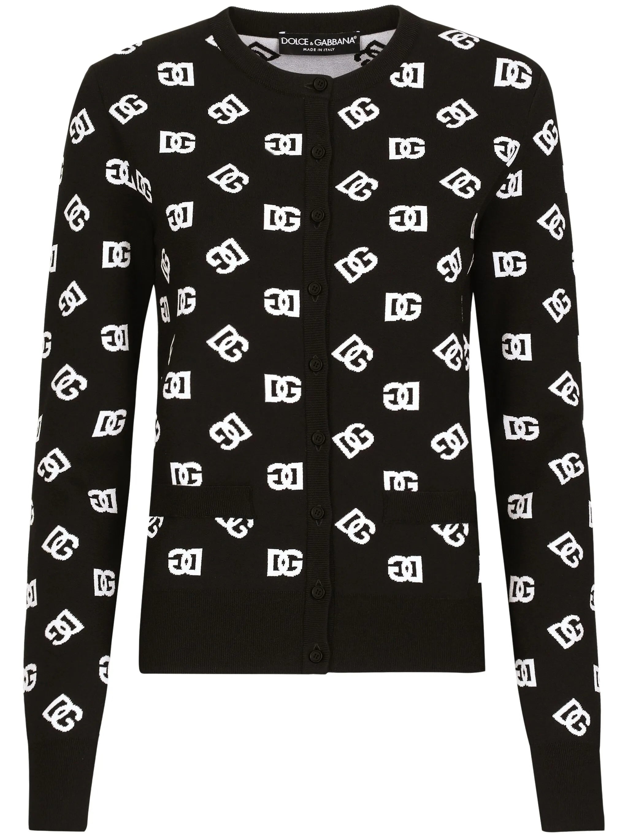 DG logo cardigan