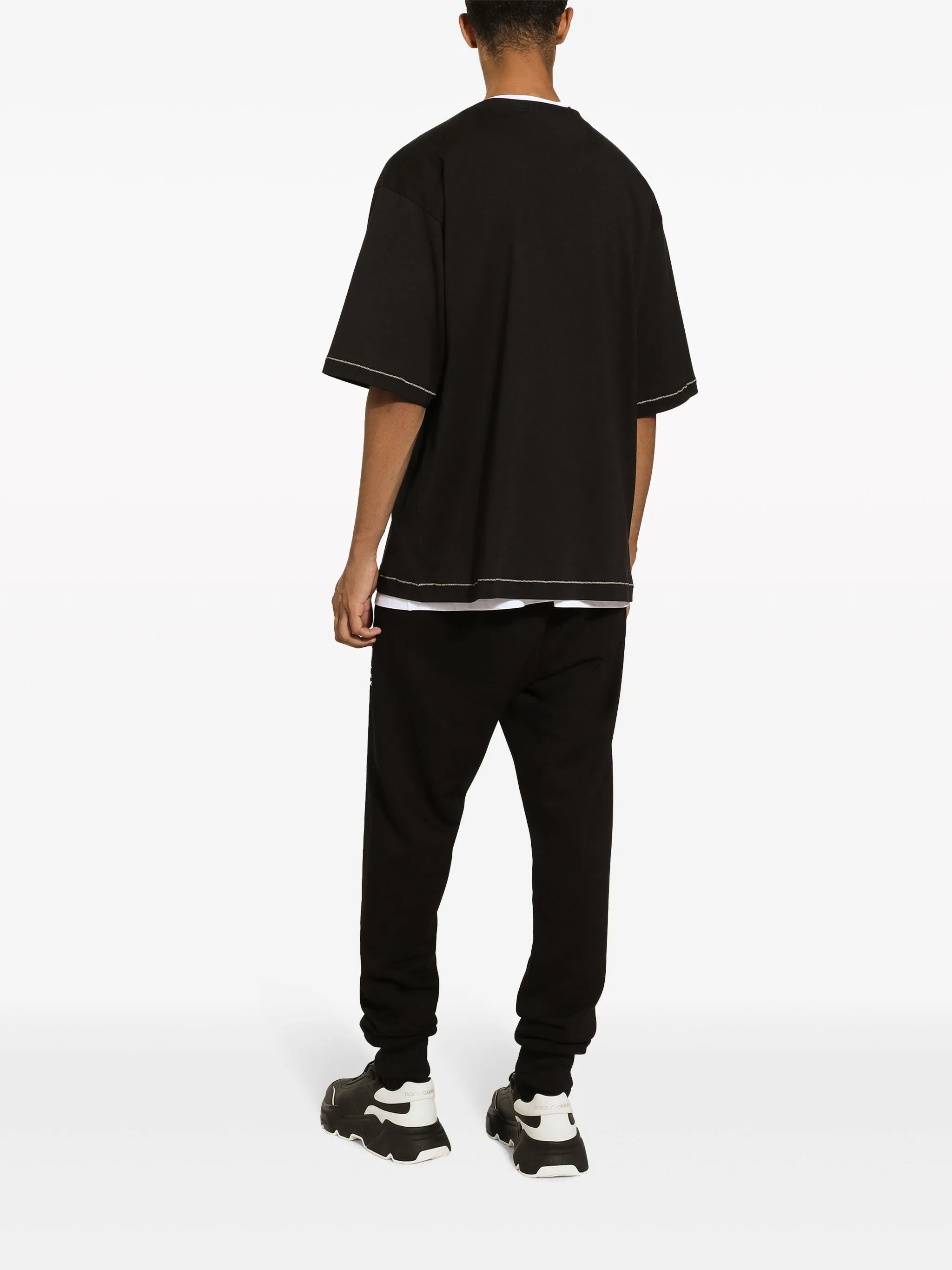 logo-print cotton T-shirt