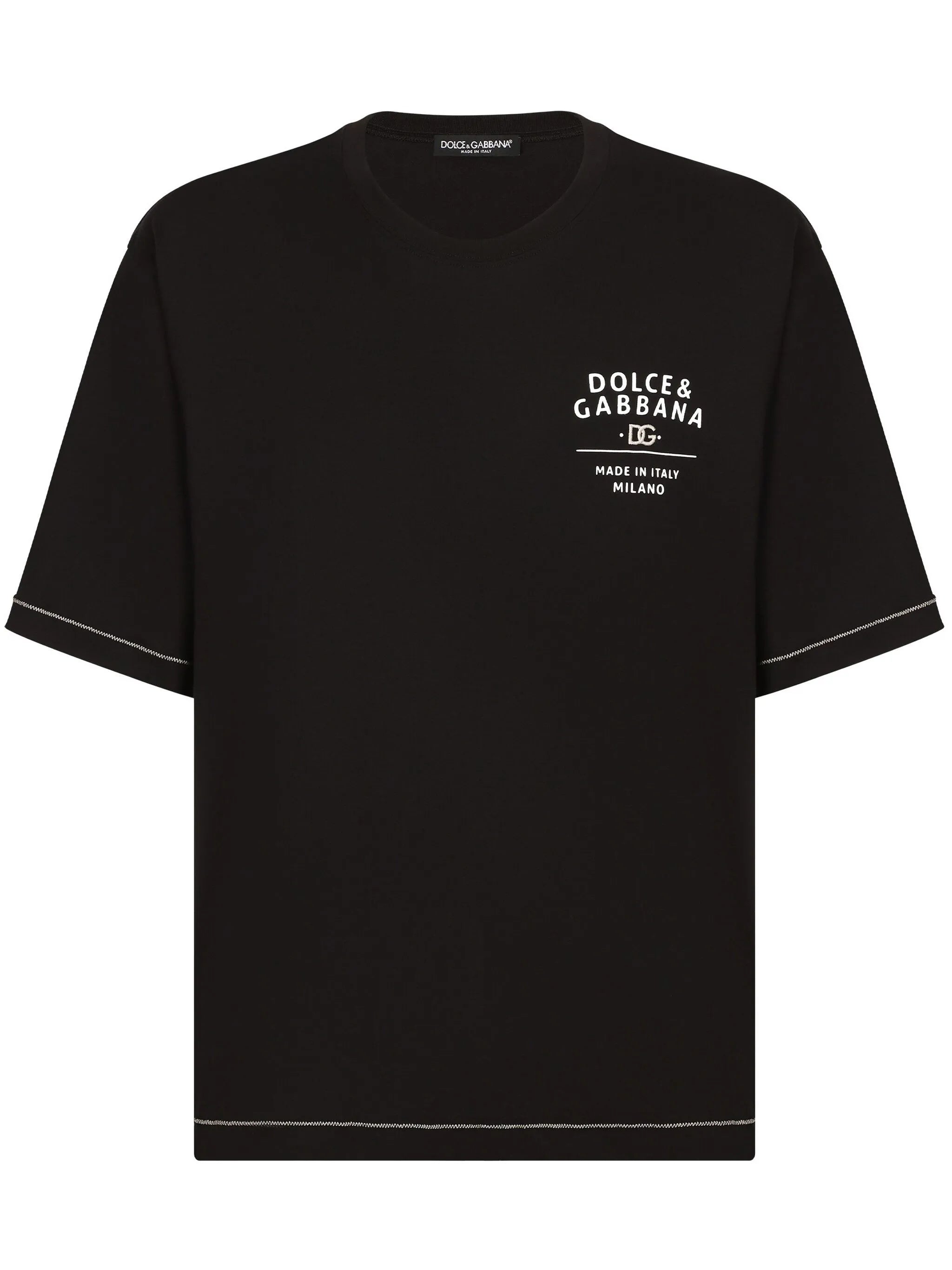 logo-print cotton T-shirt