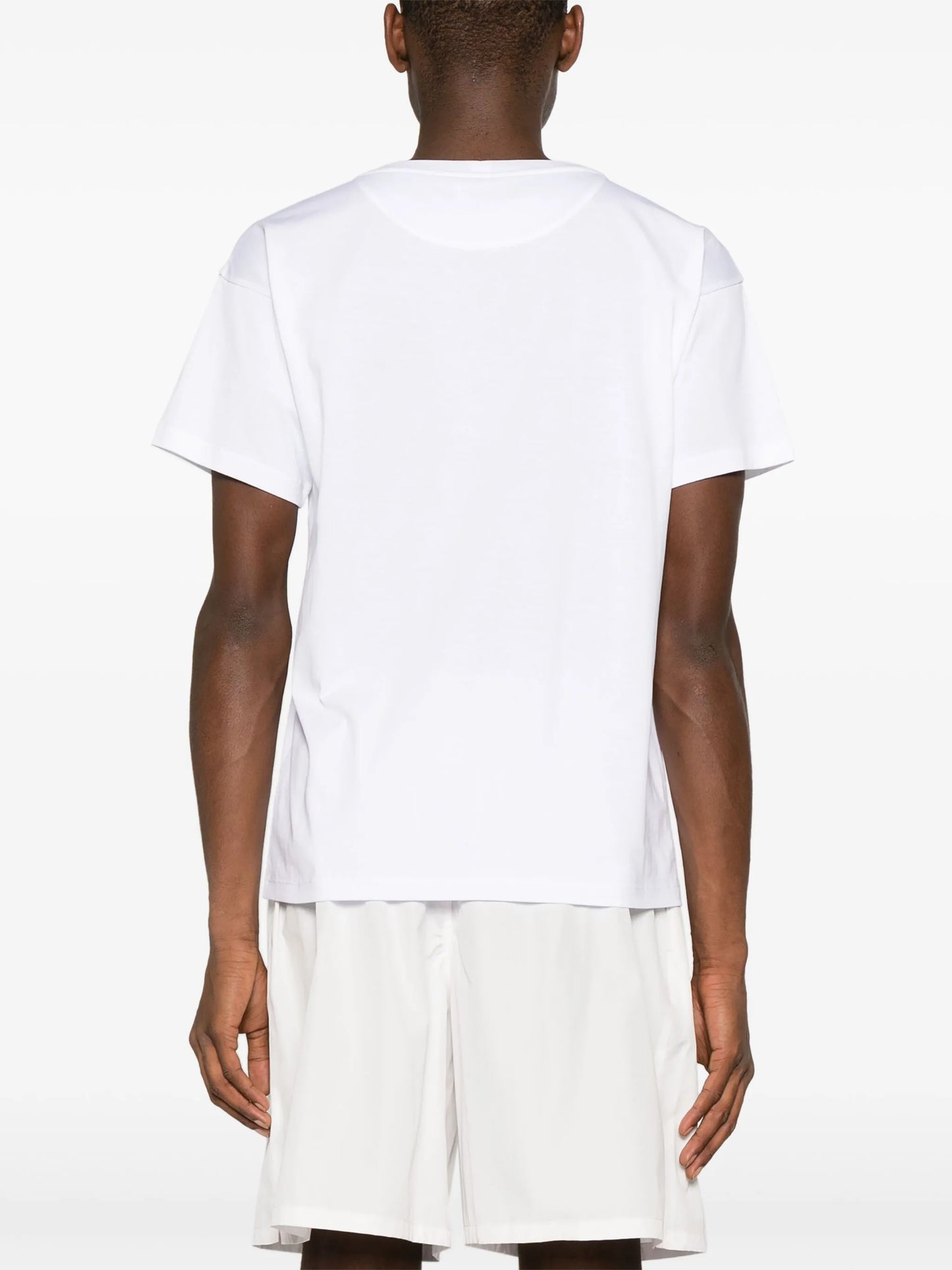 logo-print organic-cotton T-shirt