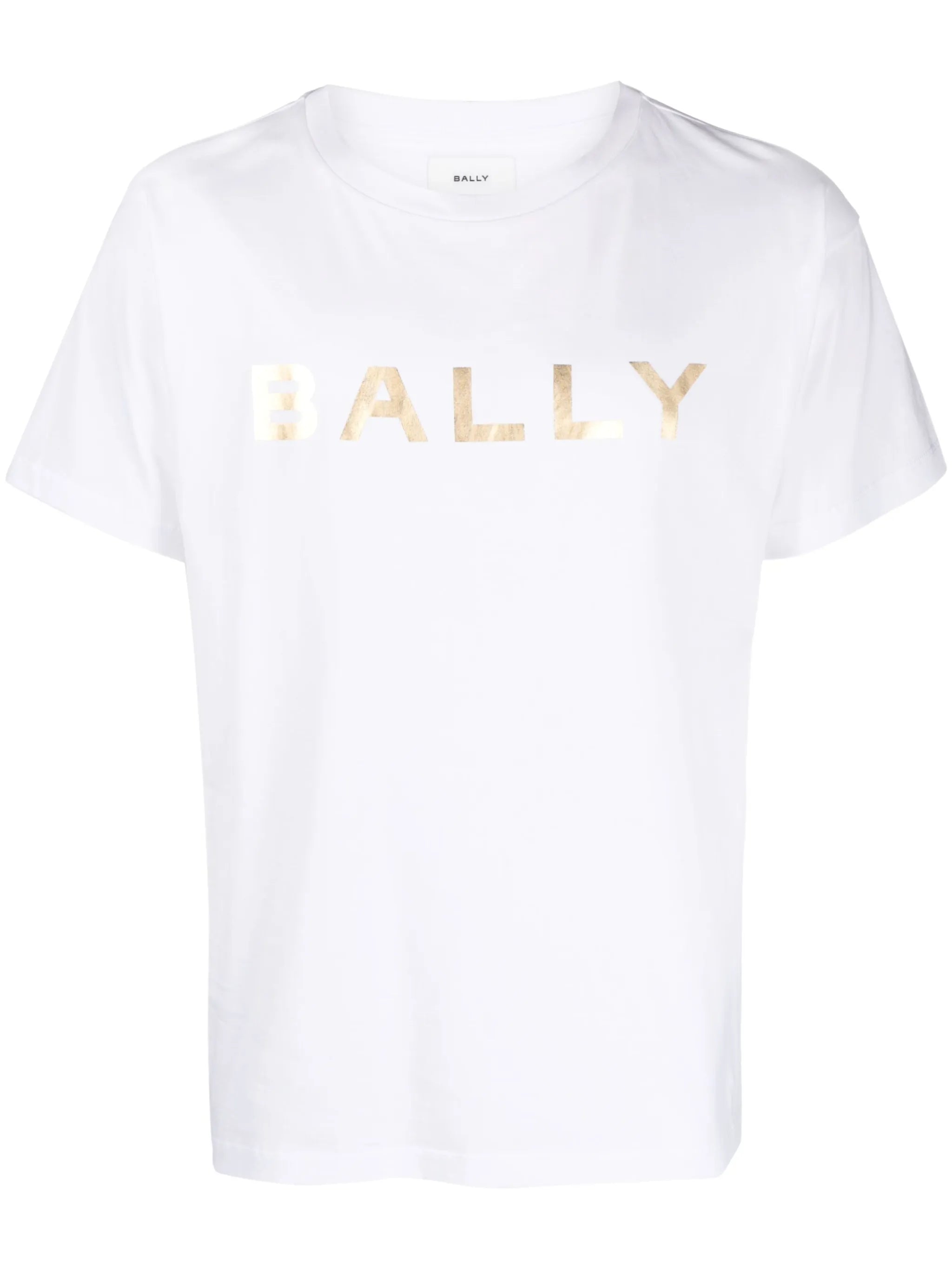 logo-print organic-cotton T-shirt
