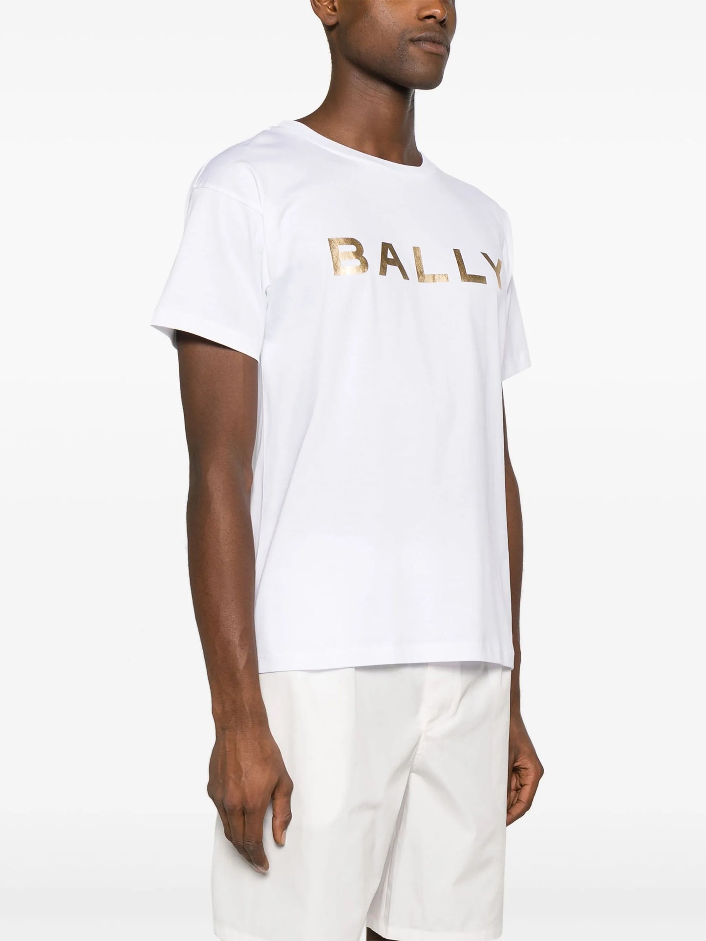 logo-print organic-cotton T-shirt
