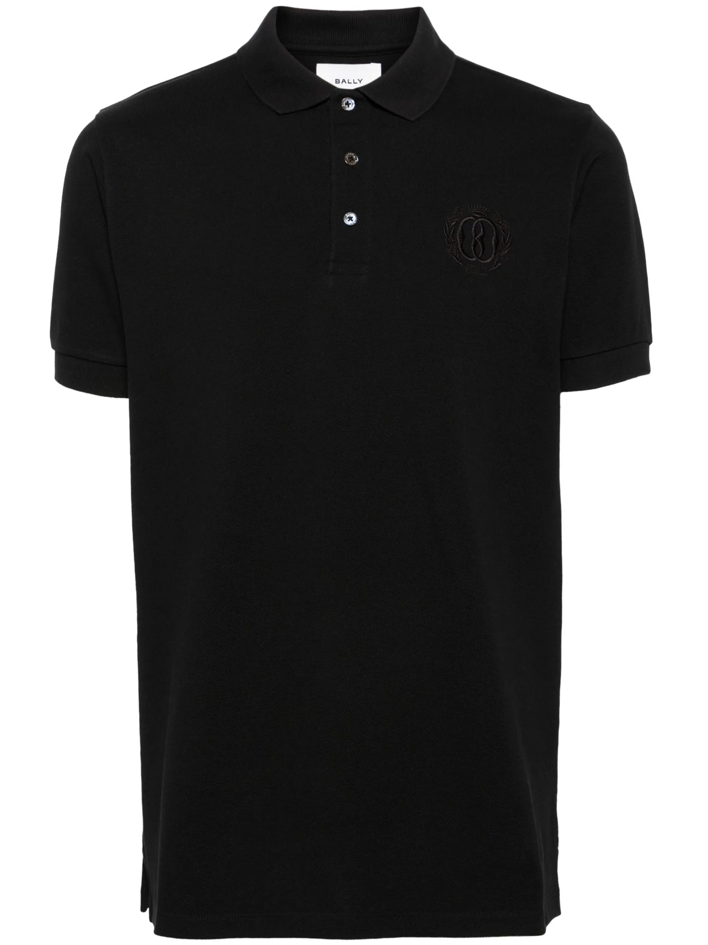 logo-embroidered polo shirt