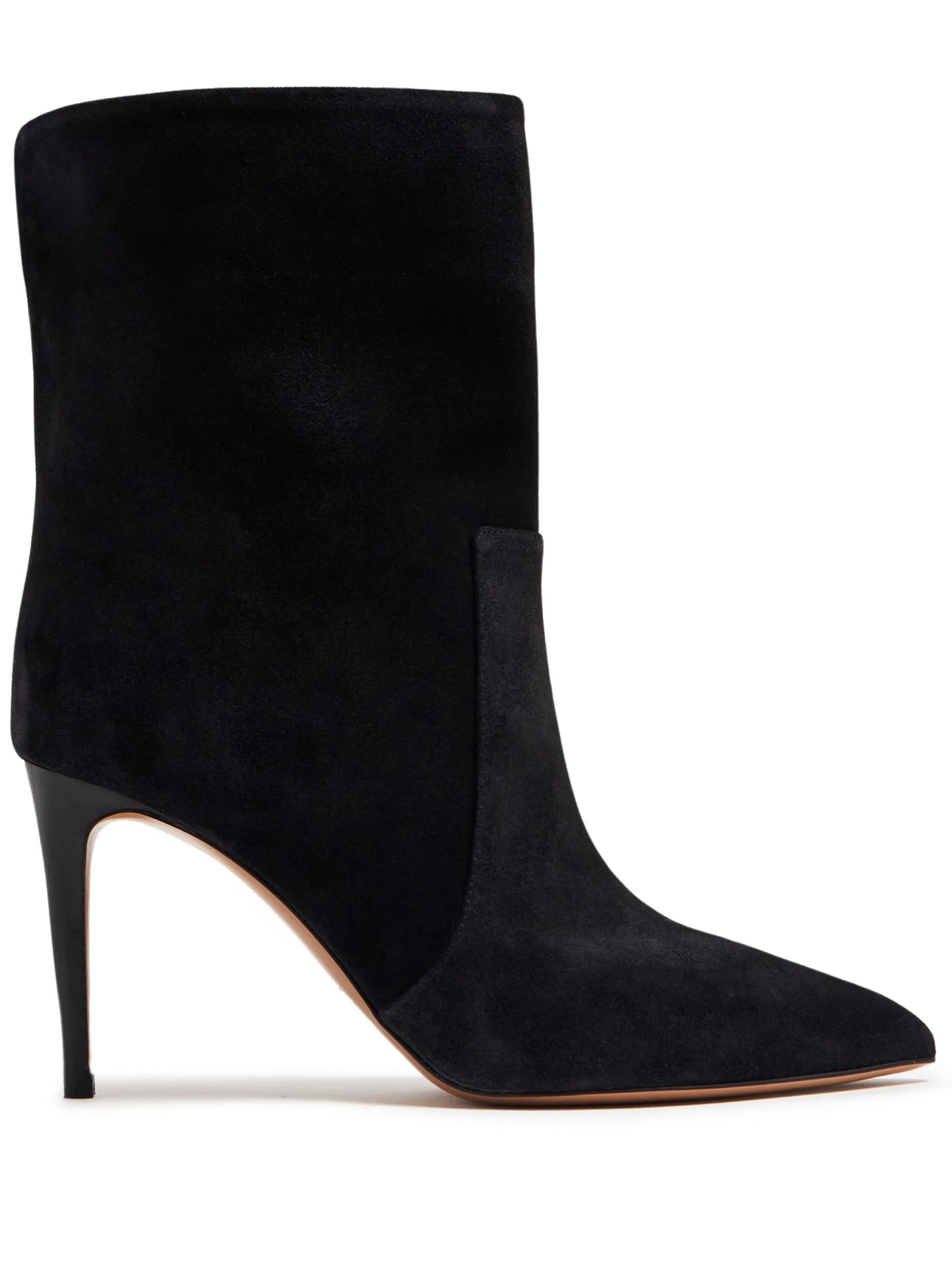 85mm pointed-toe suede boots