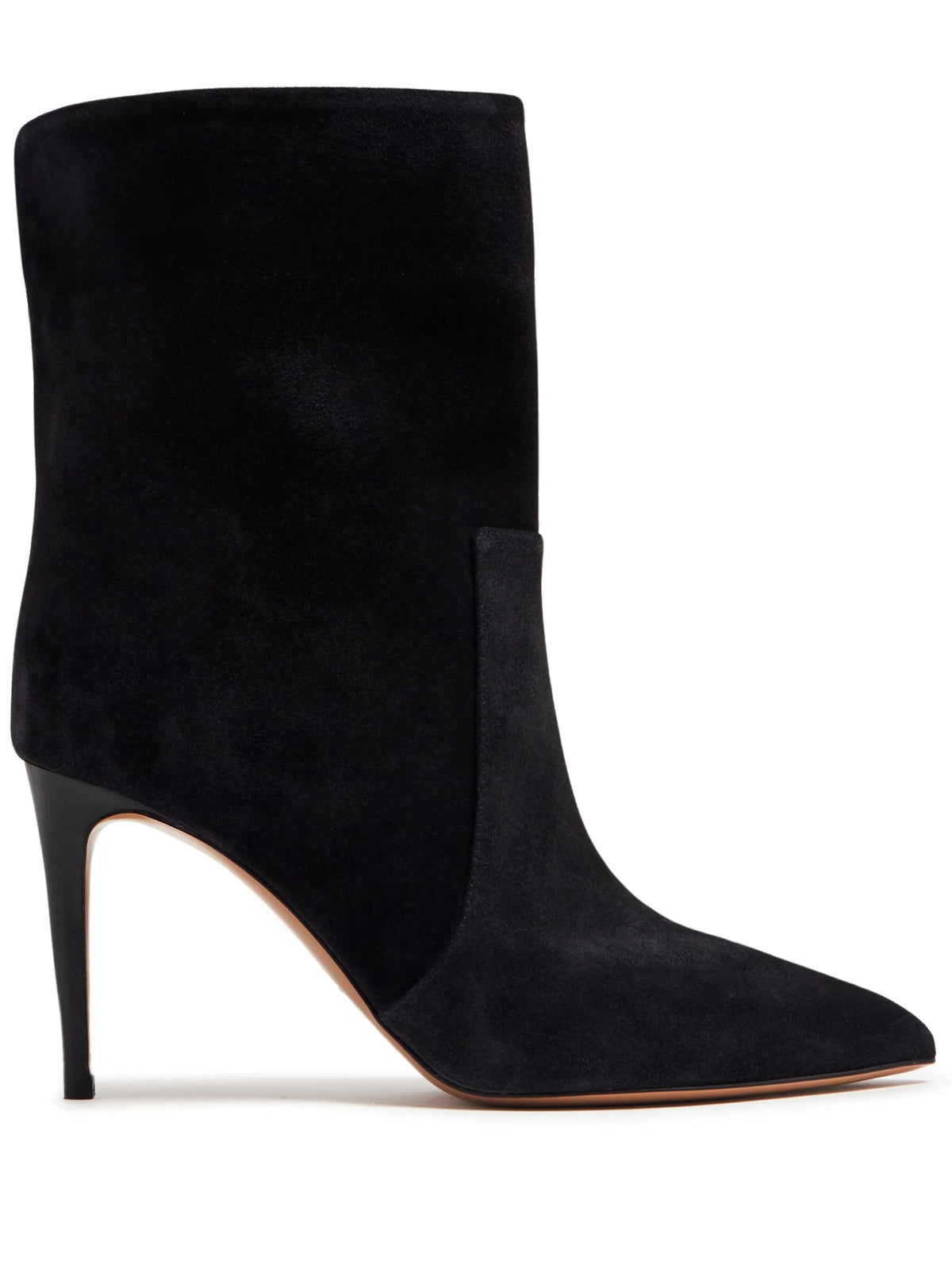 85mm pointed-toe suede boots