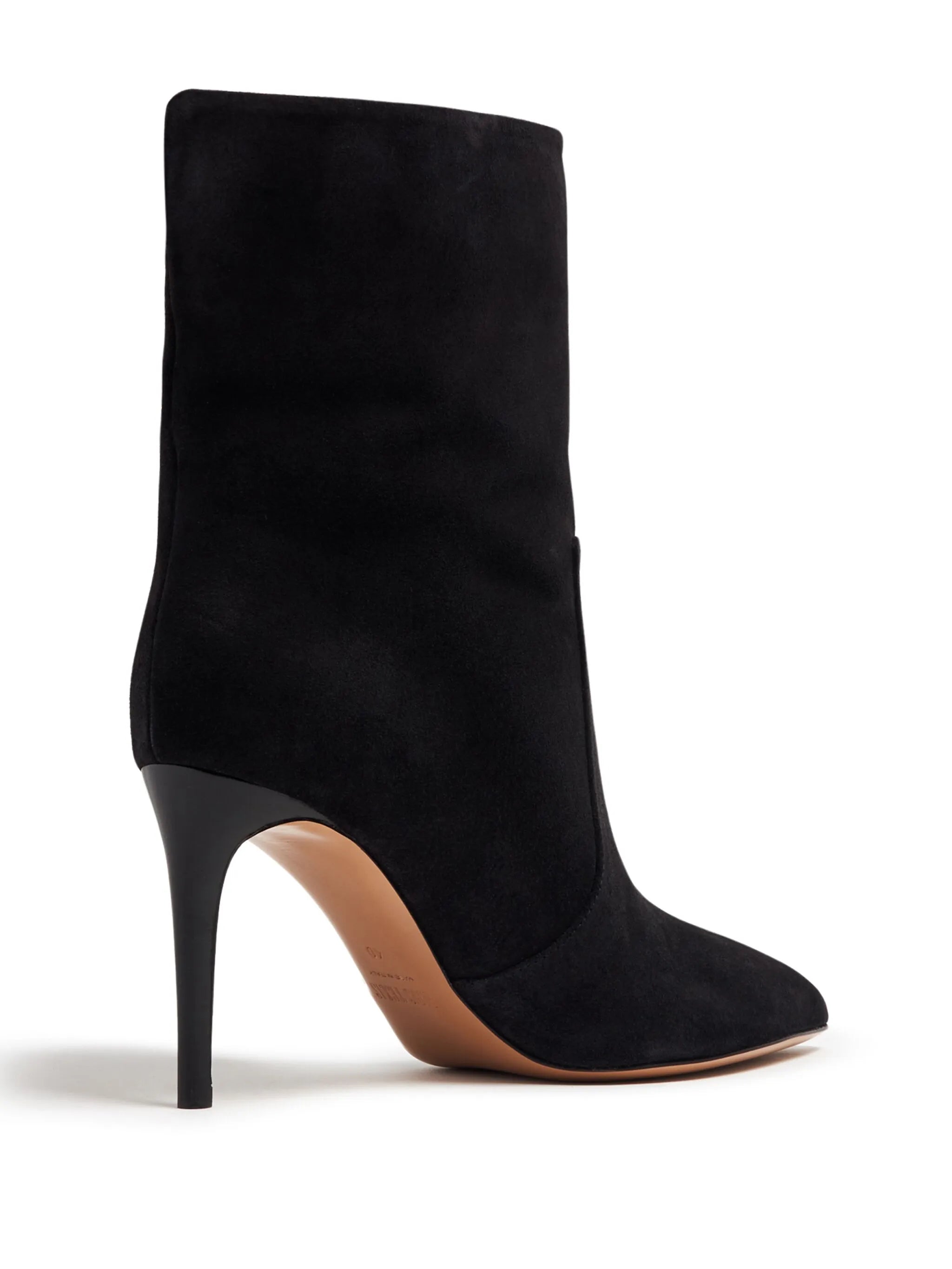 85mm pointed-toe suede boots