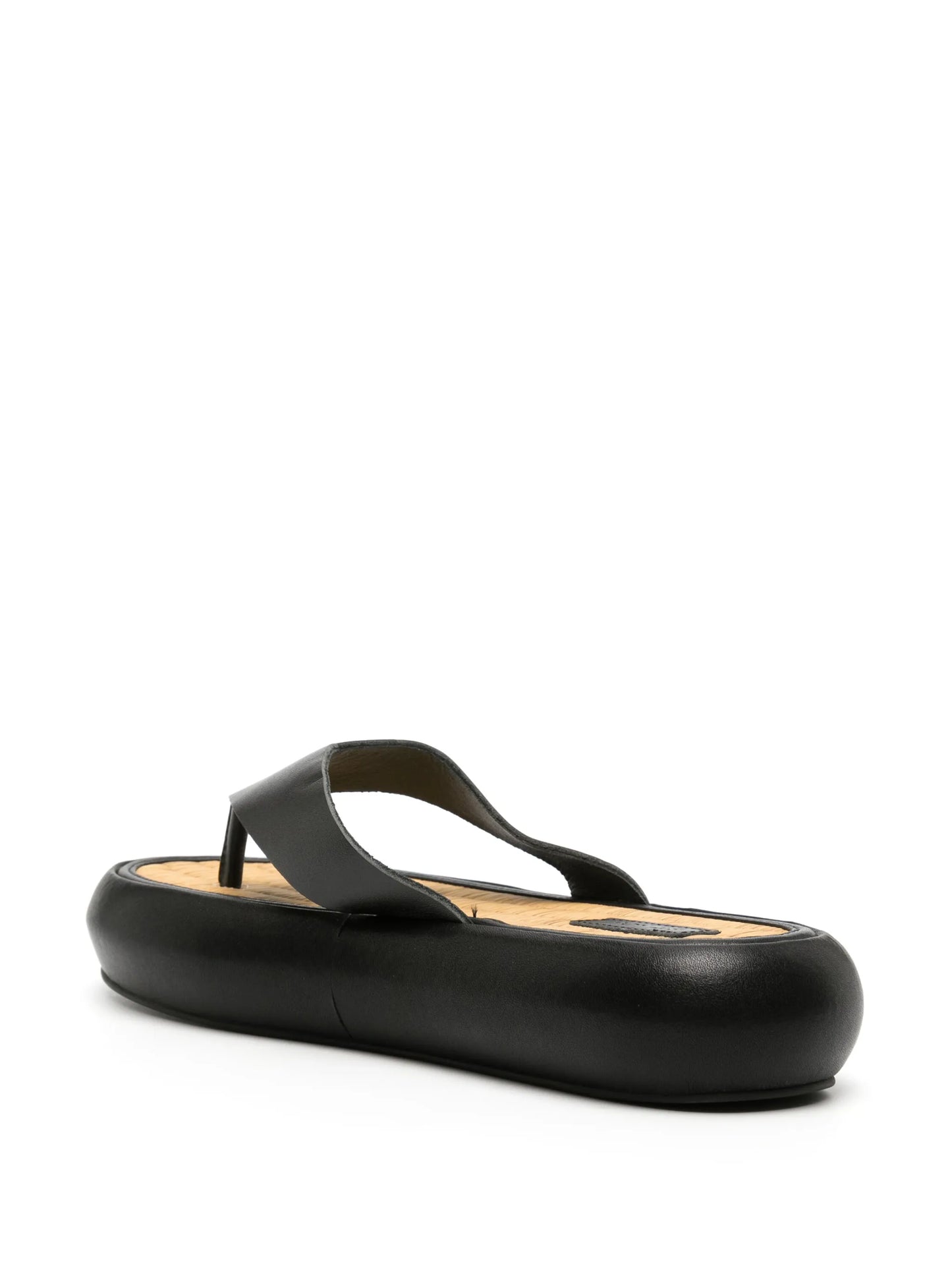 Tatami leather thong sandals