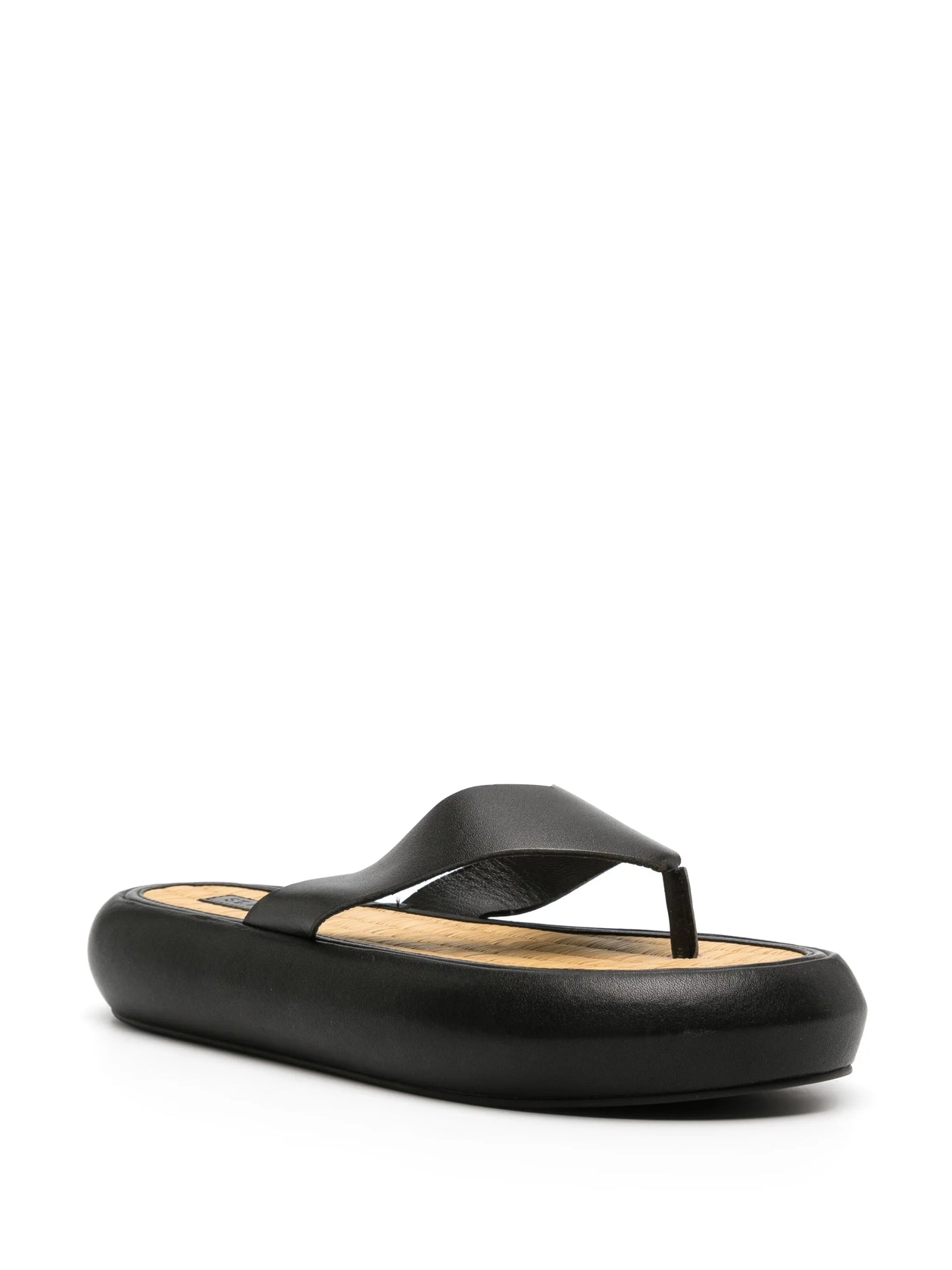 Tatami leather thong sandals