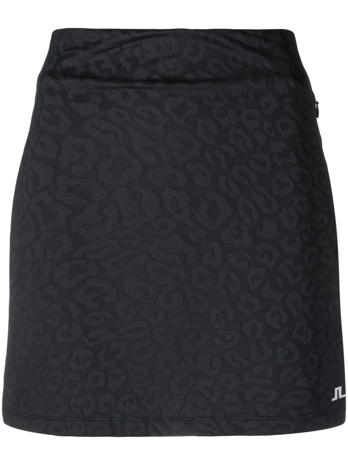 Denise leopard-print performance skirt