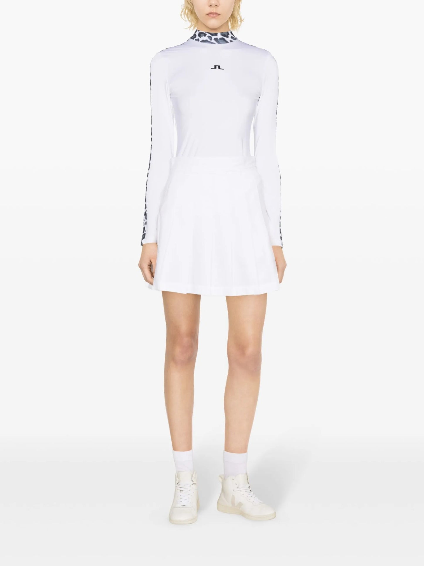 Fay pleated skirt