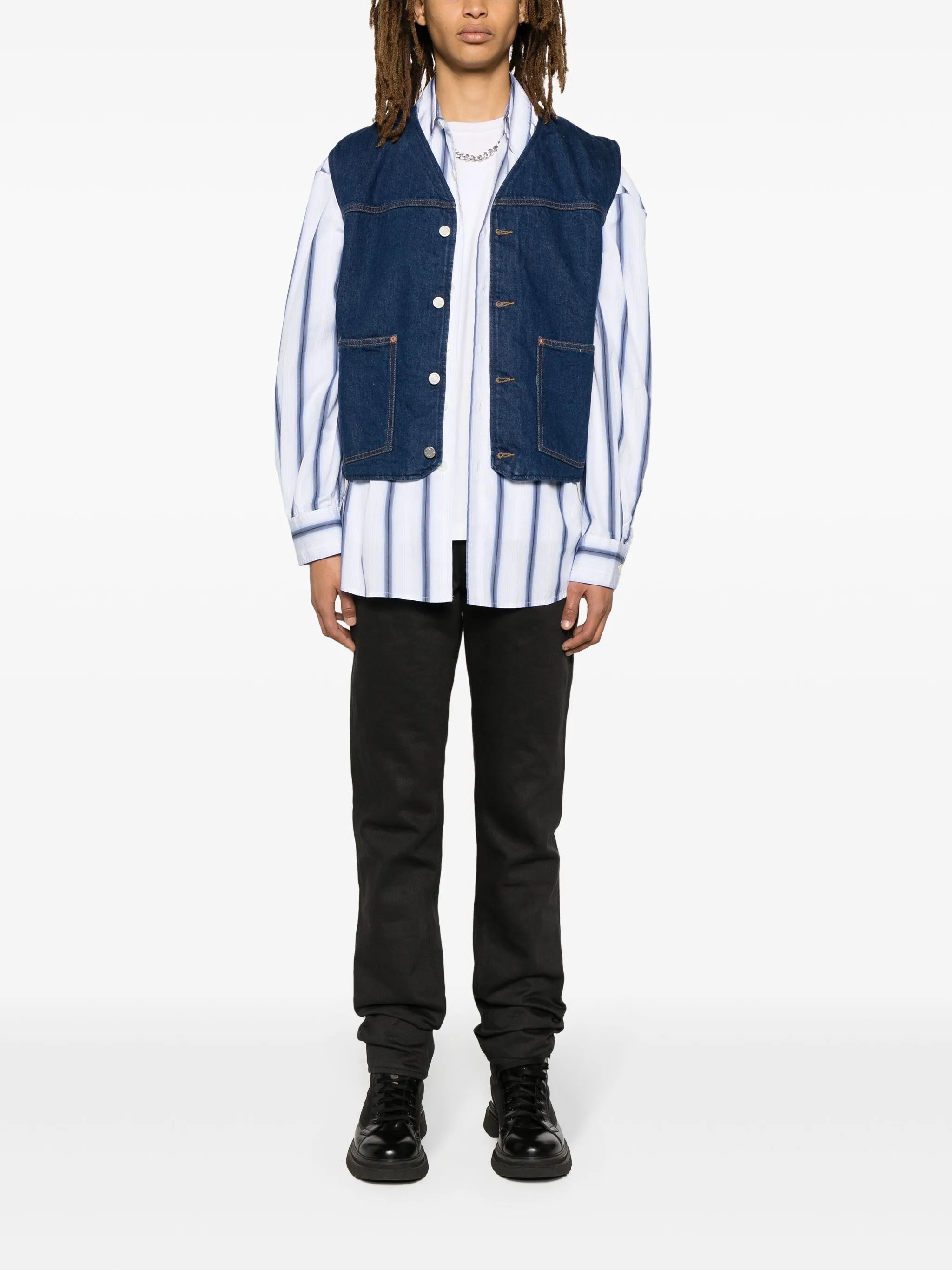 Harry denim vest