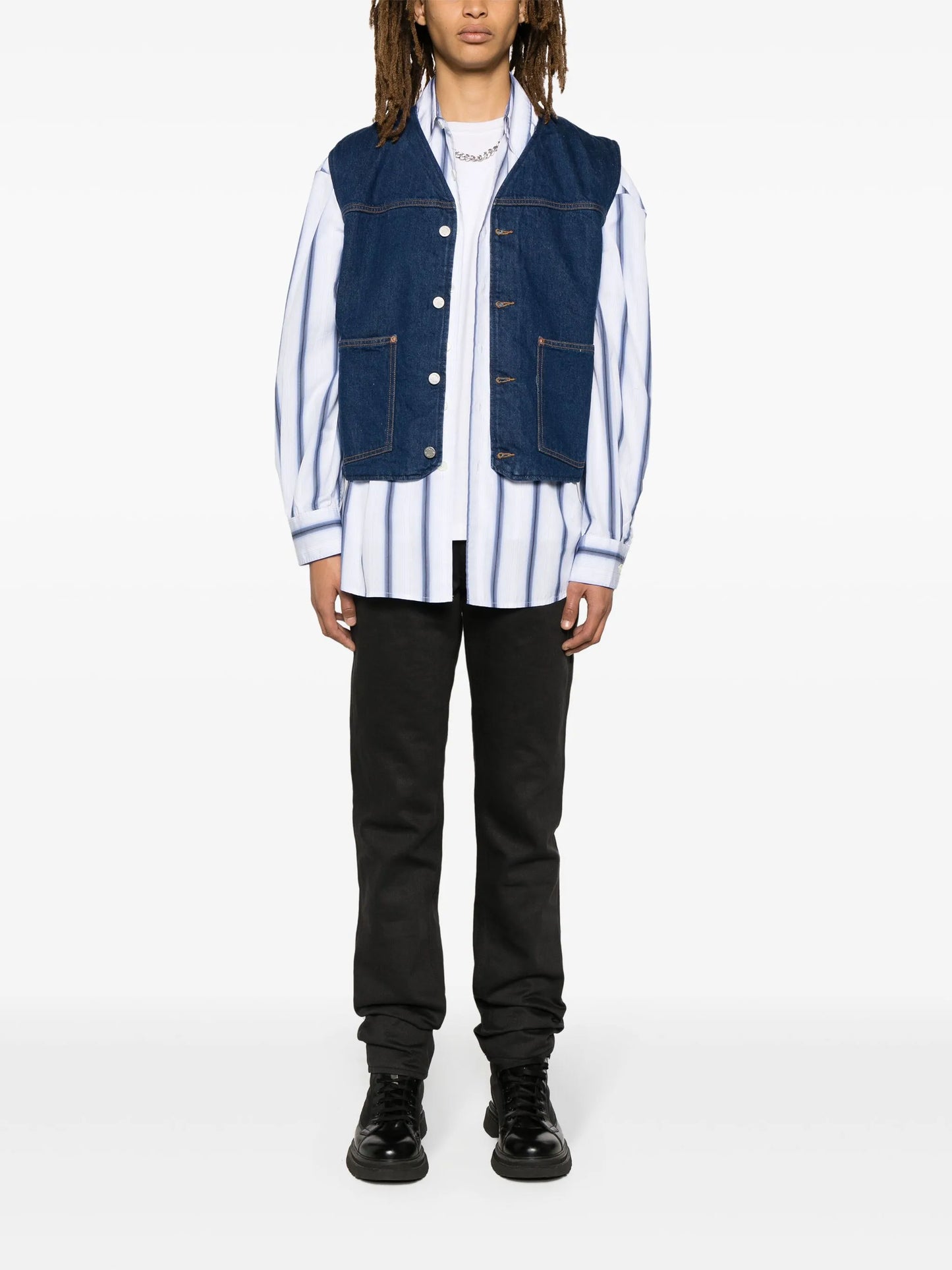 Harry denim vest
