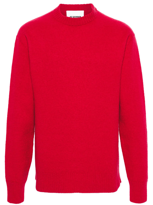 crew-neck wool jumper