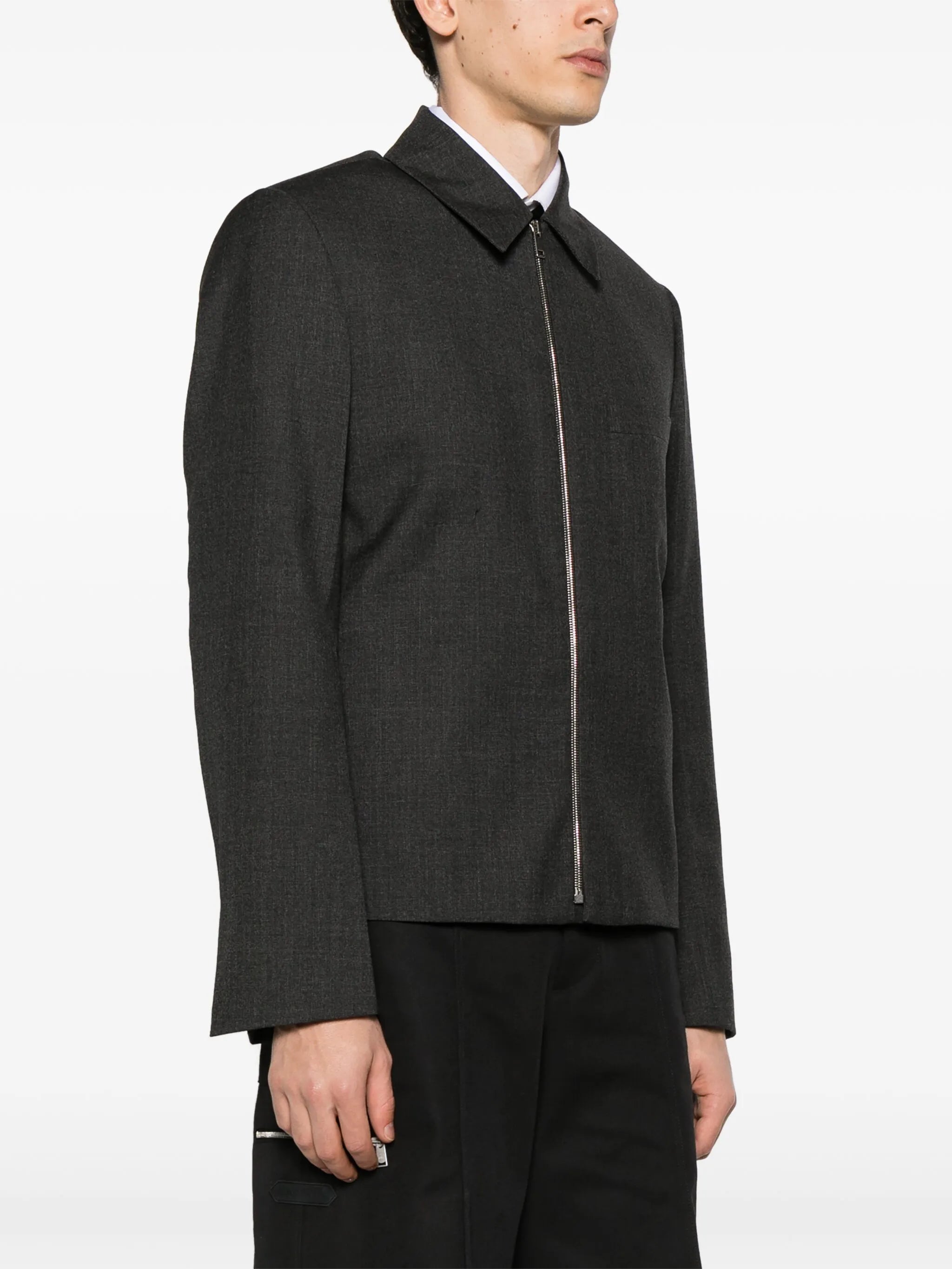 wool bomber jacket