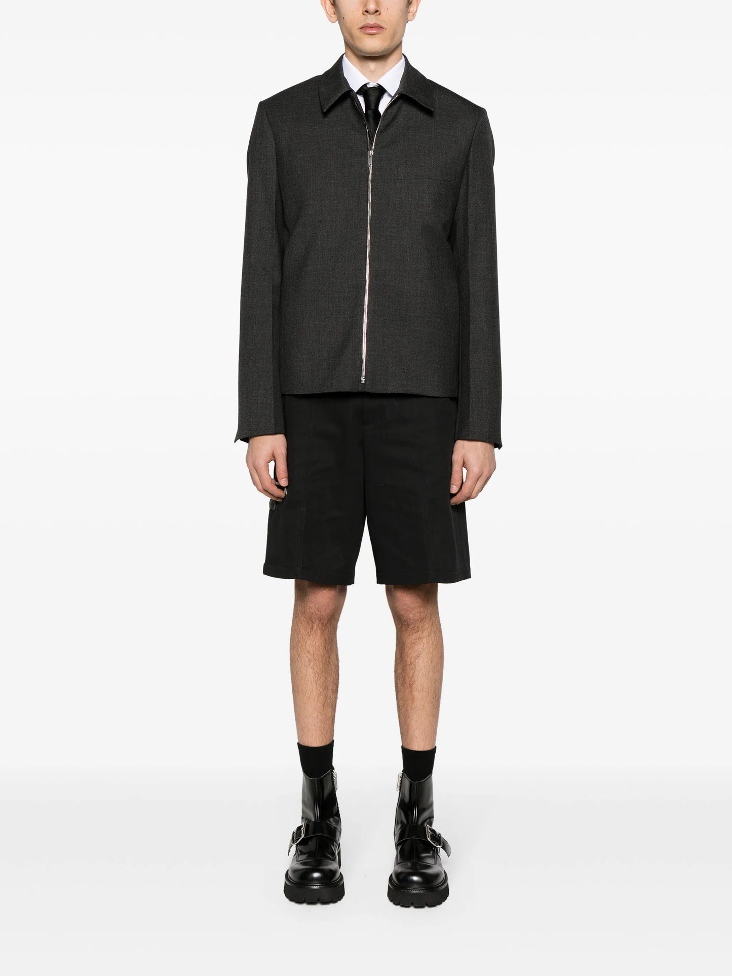 wool bomber jacket