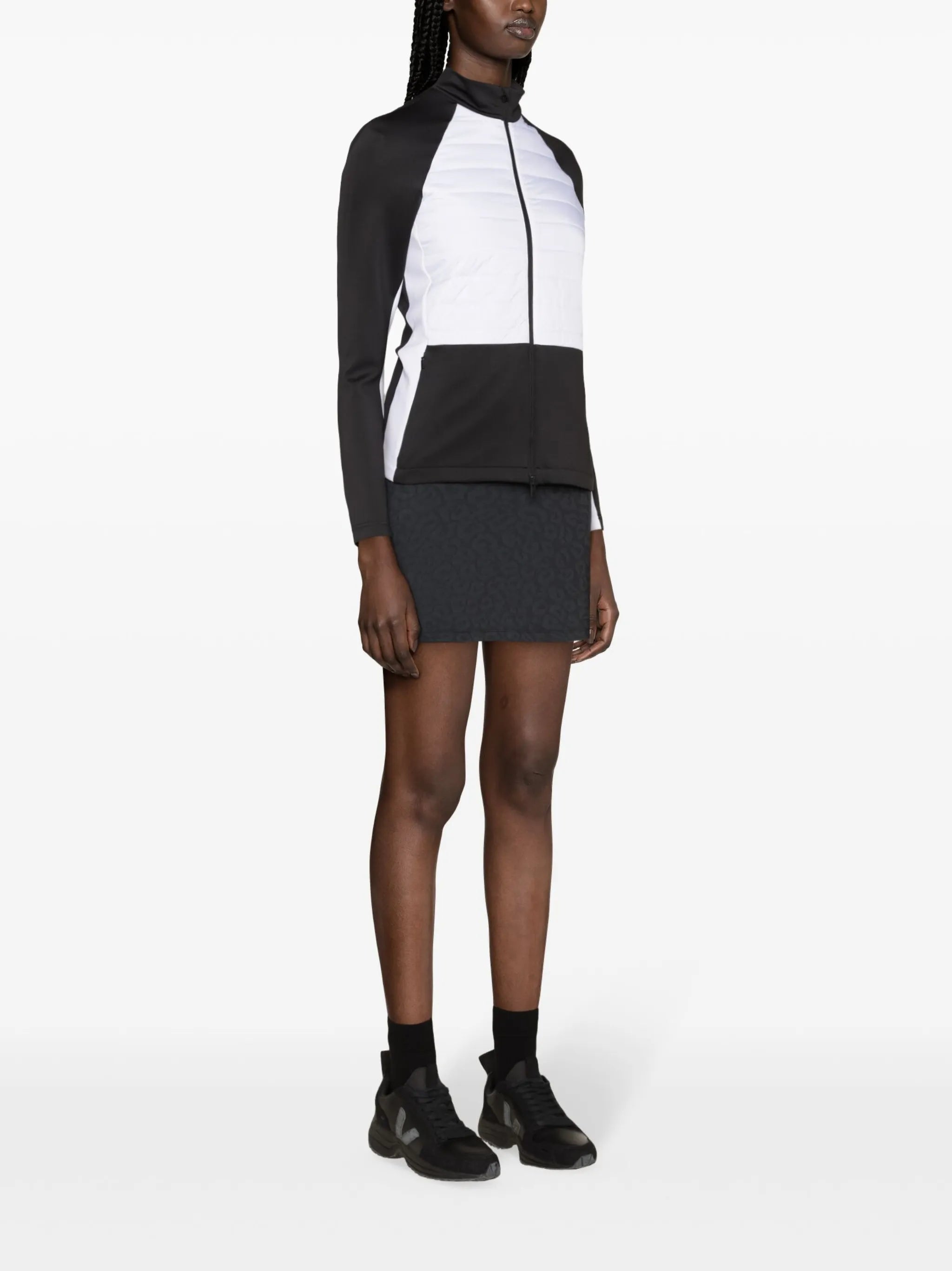 Lourdes Hybrid panelled jacket