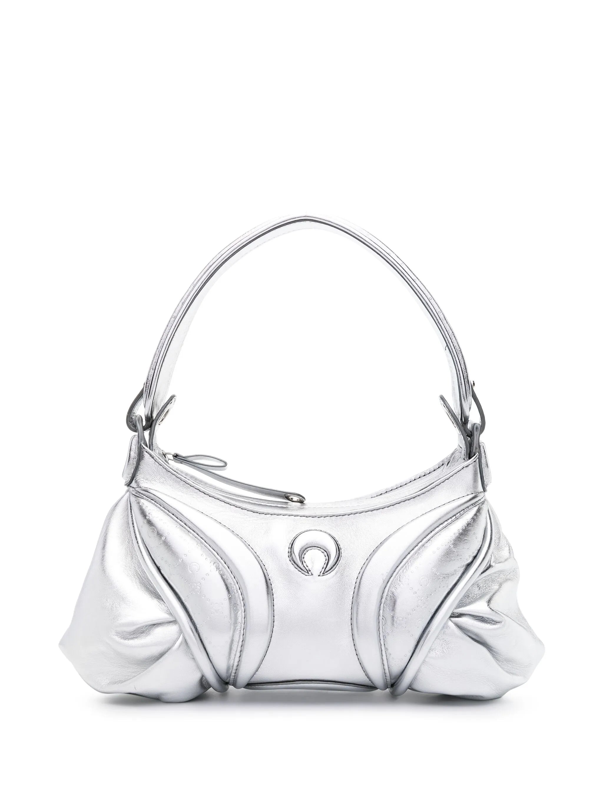 Stardust laminated leather shoulder bag