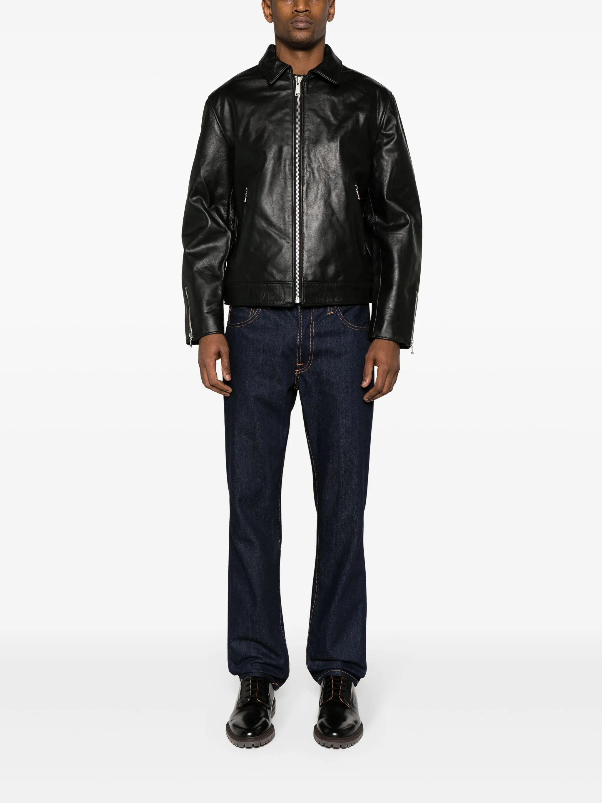 Eddy leather jacket
