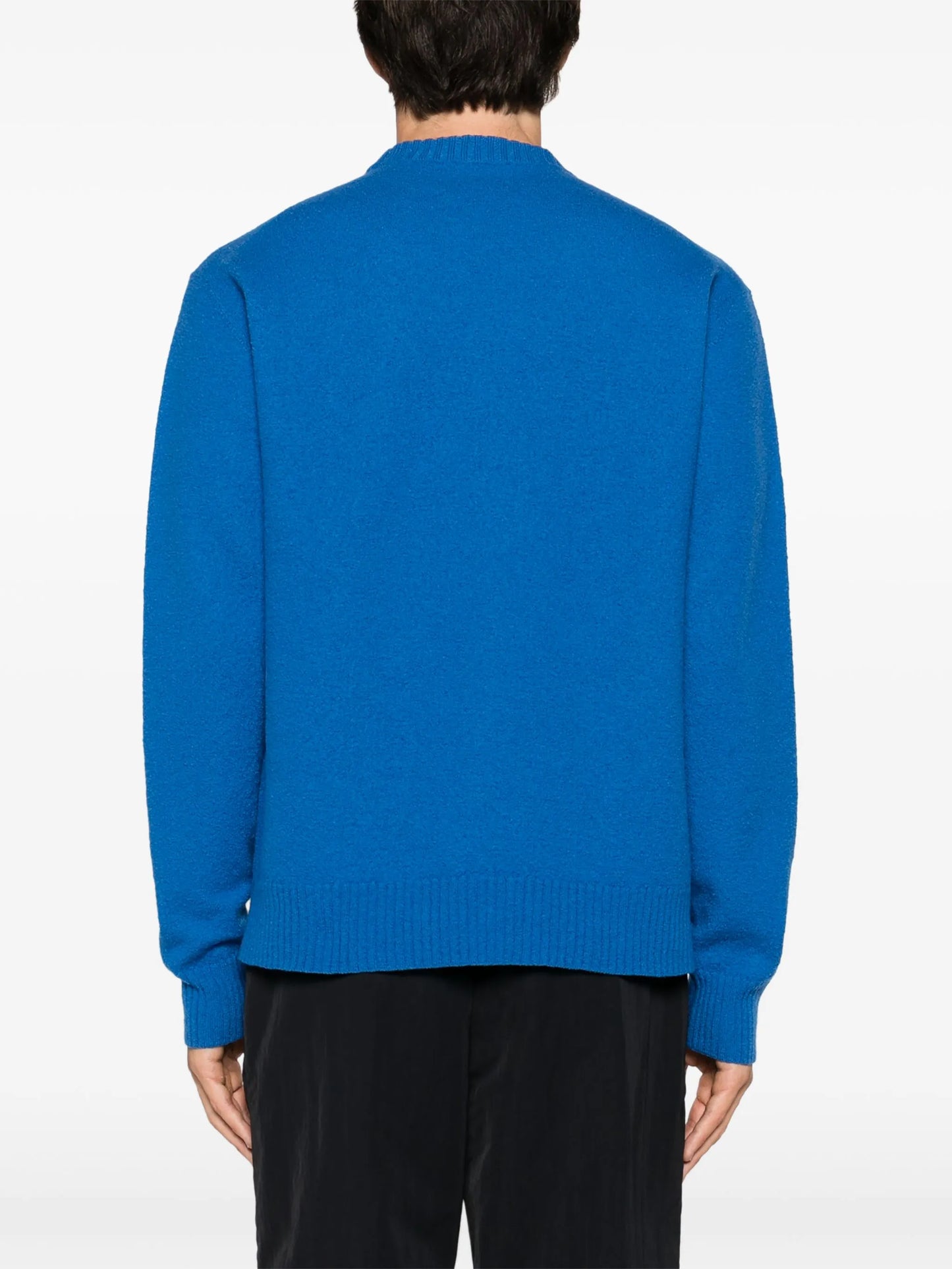 crew-neck wool jumper