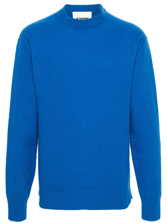 crew-neck wool jumper