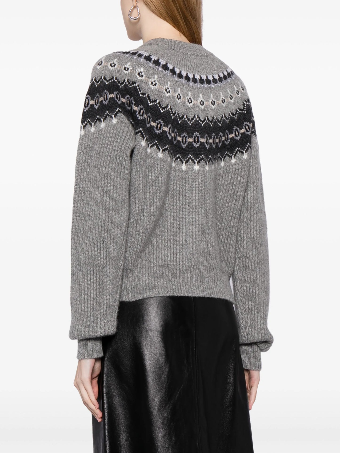 The Michaela fair-isle cardigan