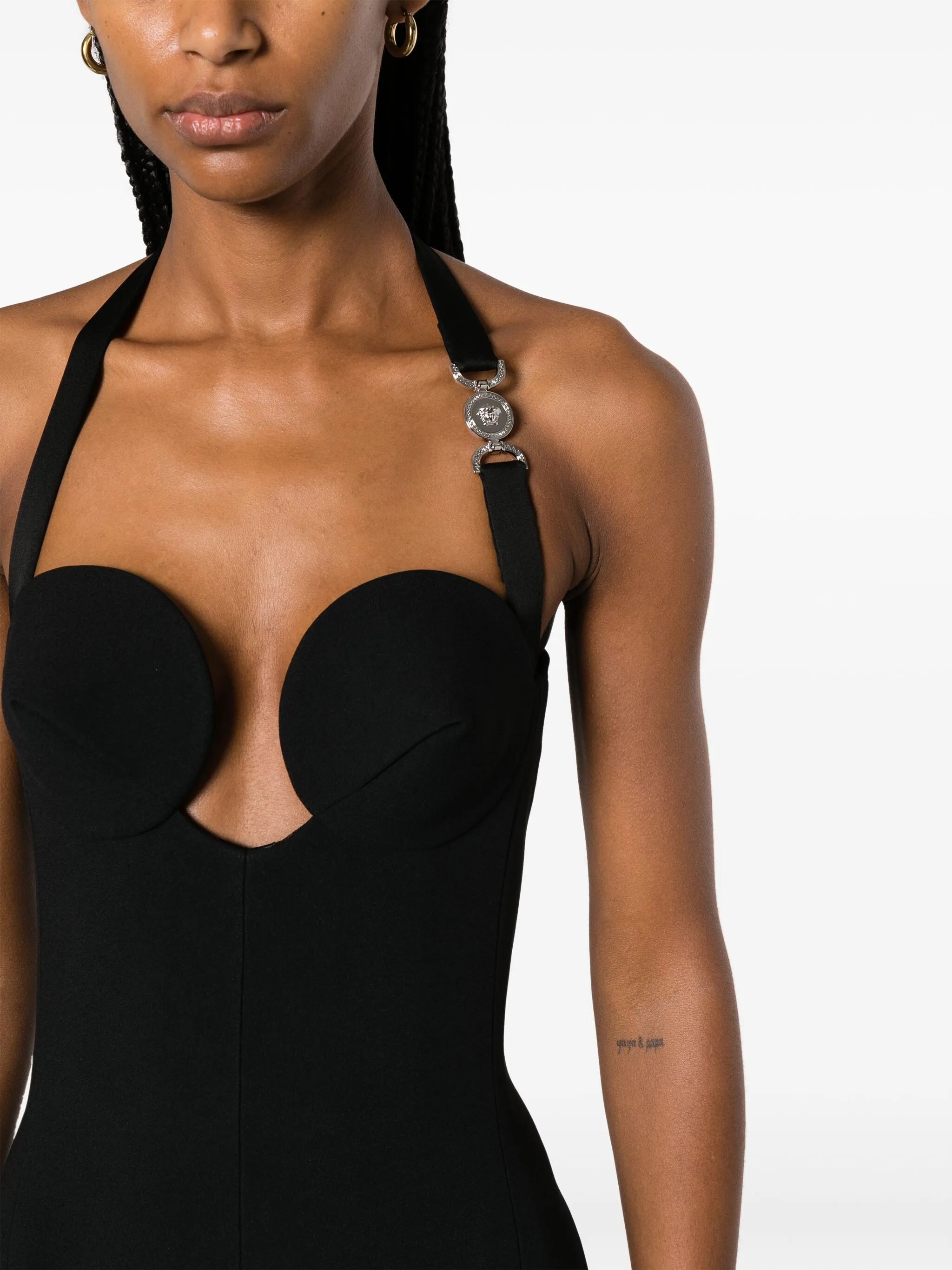 Medusa '95 fluted midi dress