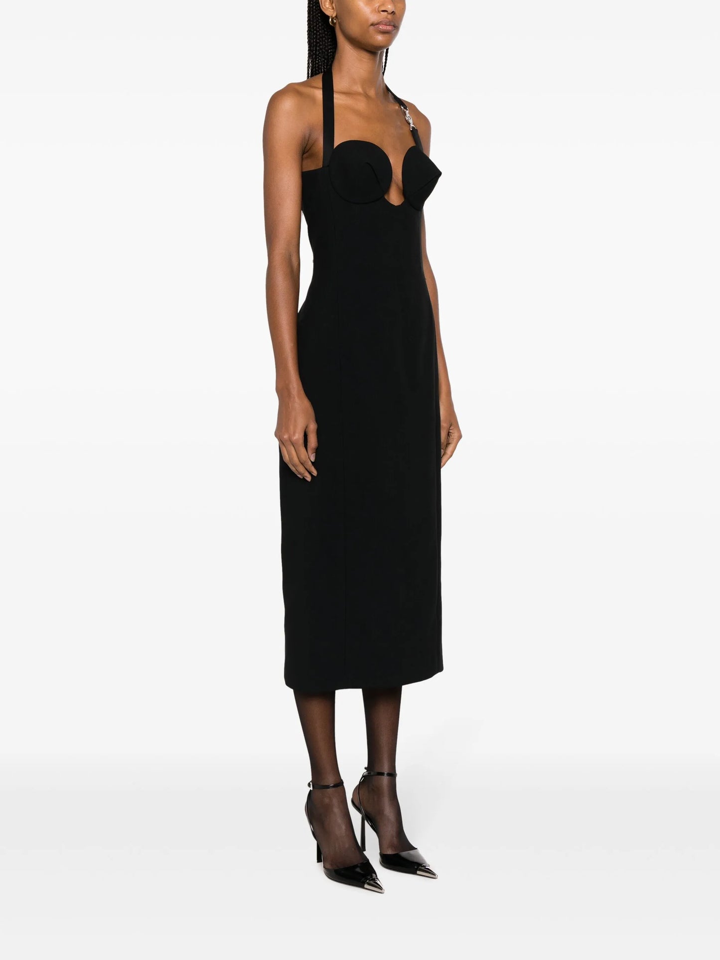 Medusa '95 fluted midi dress