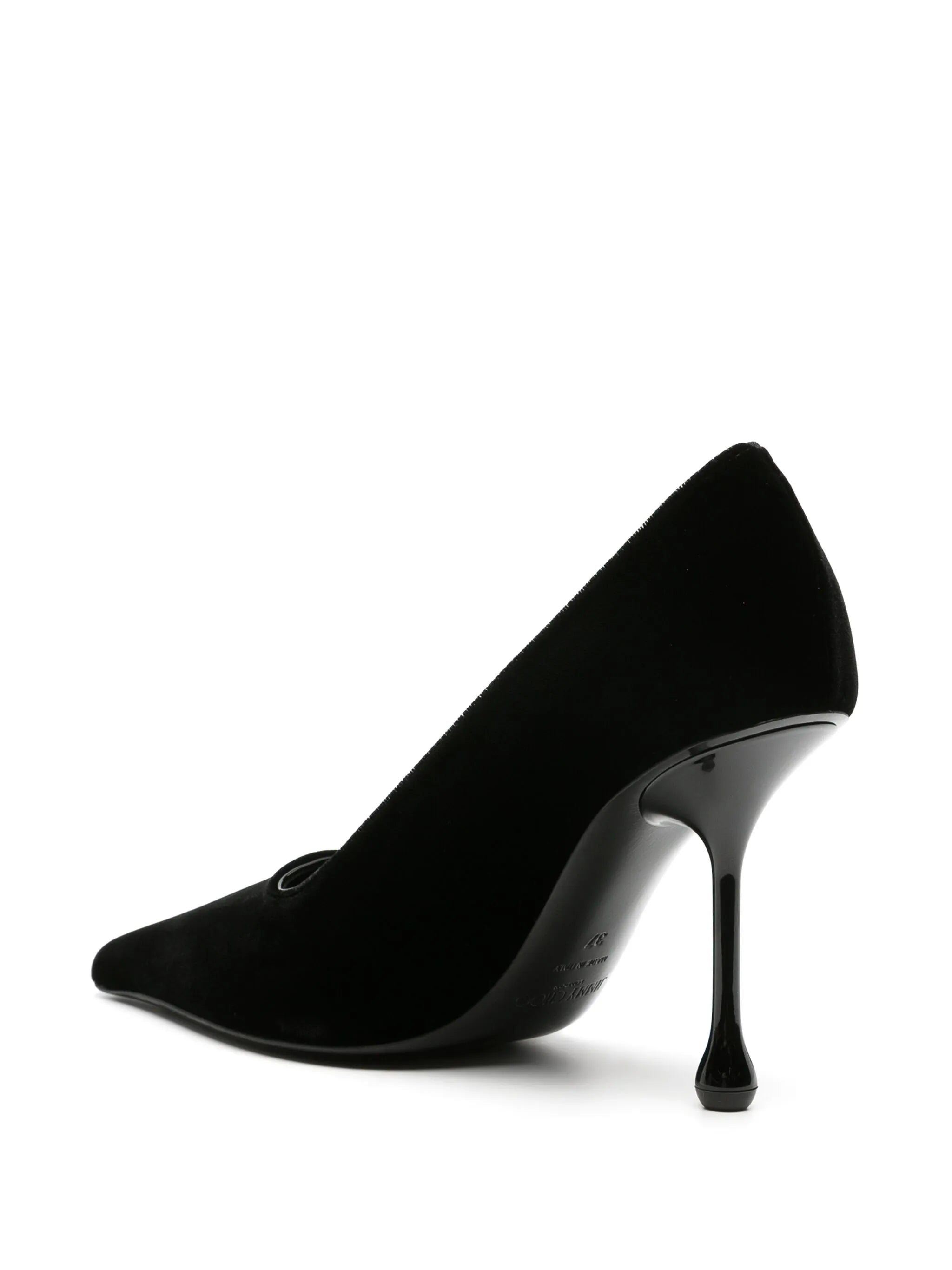 Ixia 95mm velvet pumps