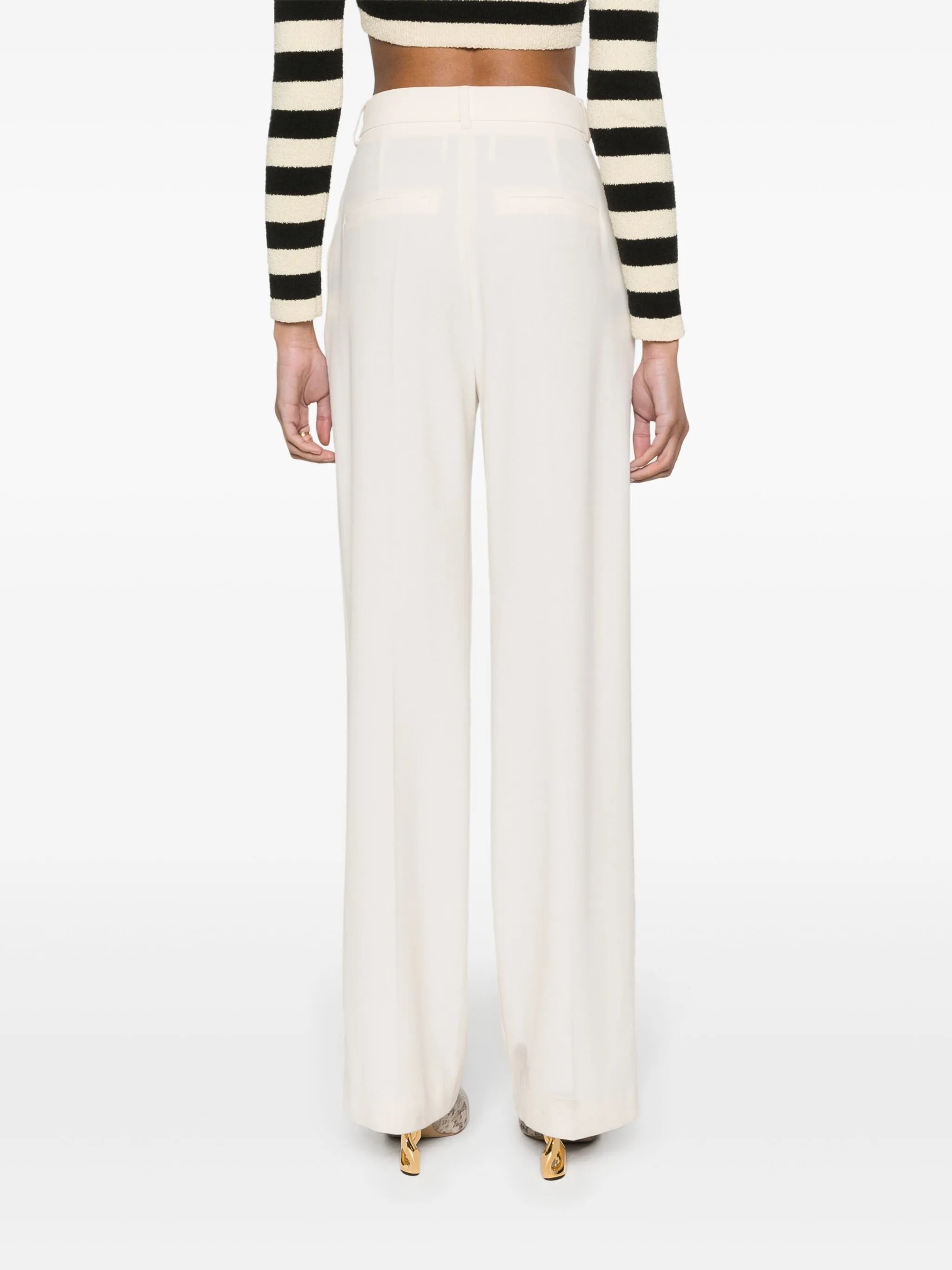 Lanai high-waist wide-leg trousers